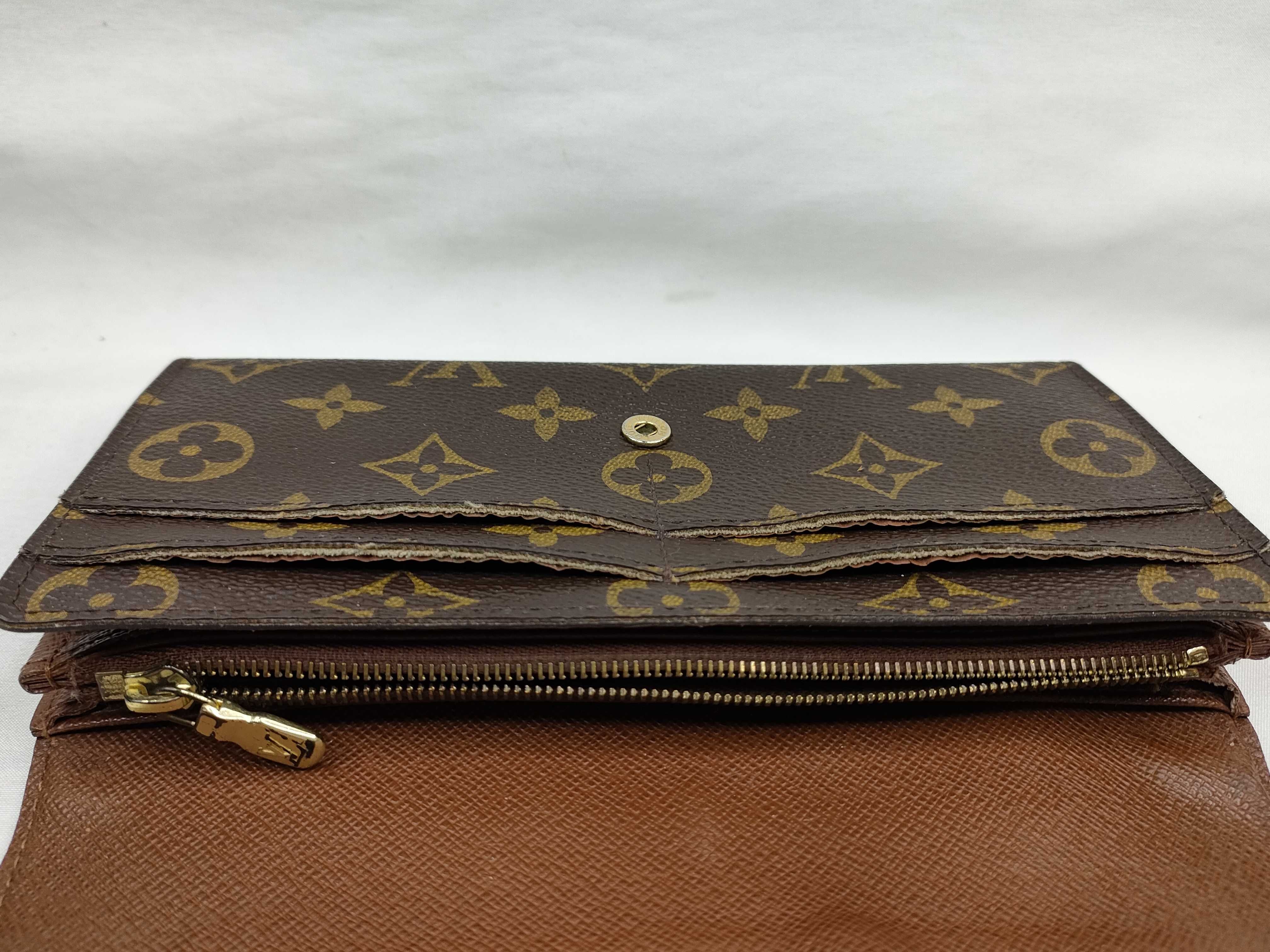 Monogram Louis Vuitton Monogram Portefeuille Sarah Wallet — view 13