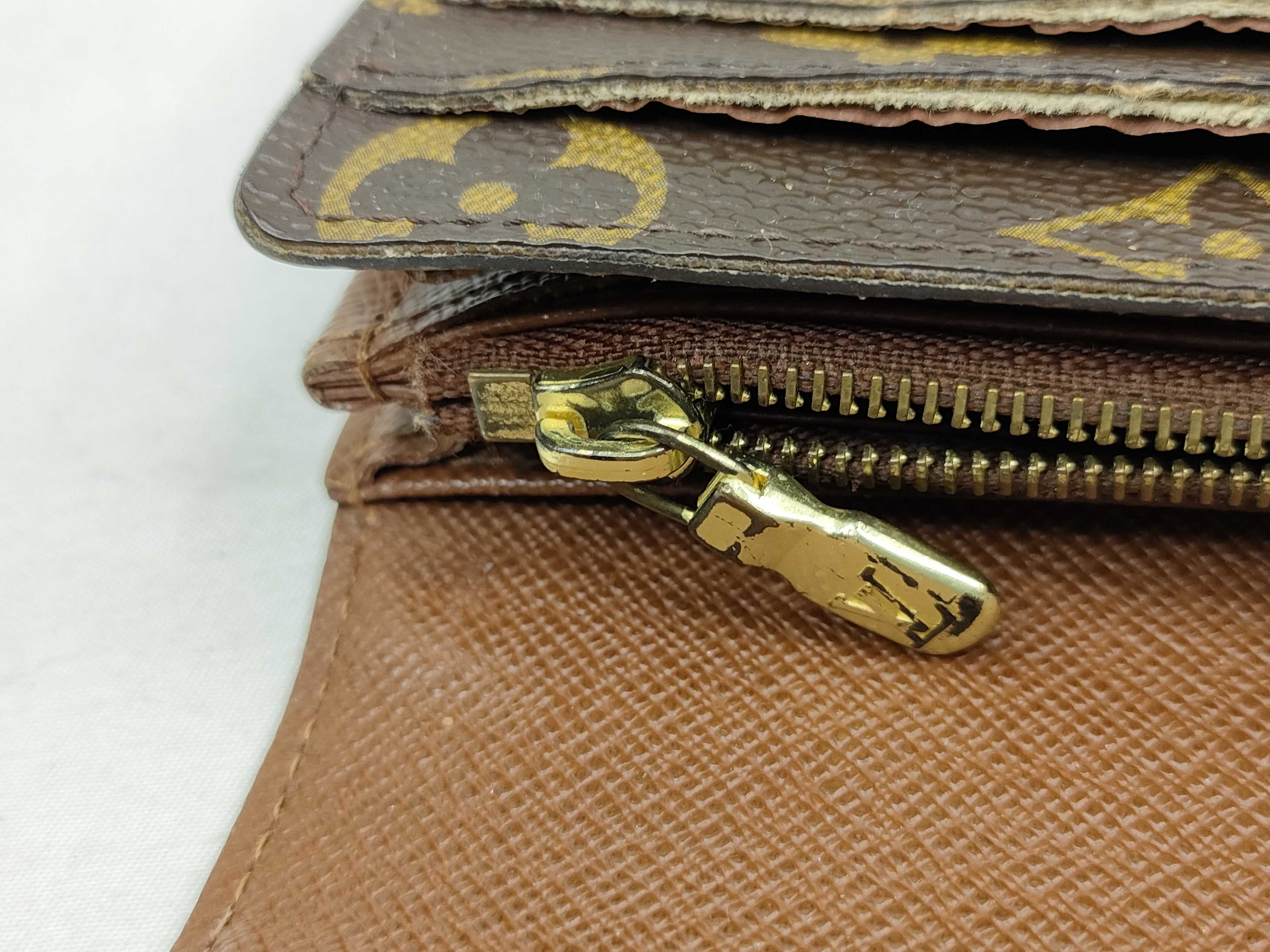Monogram Louis Vuitton Monogram Portefeuille Sarah Wallet — view 14