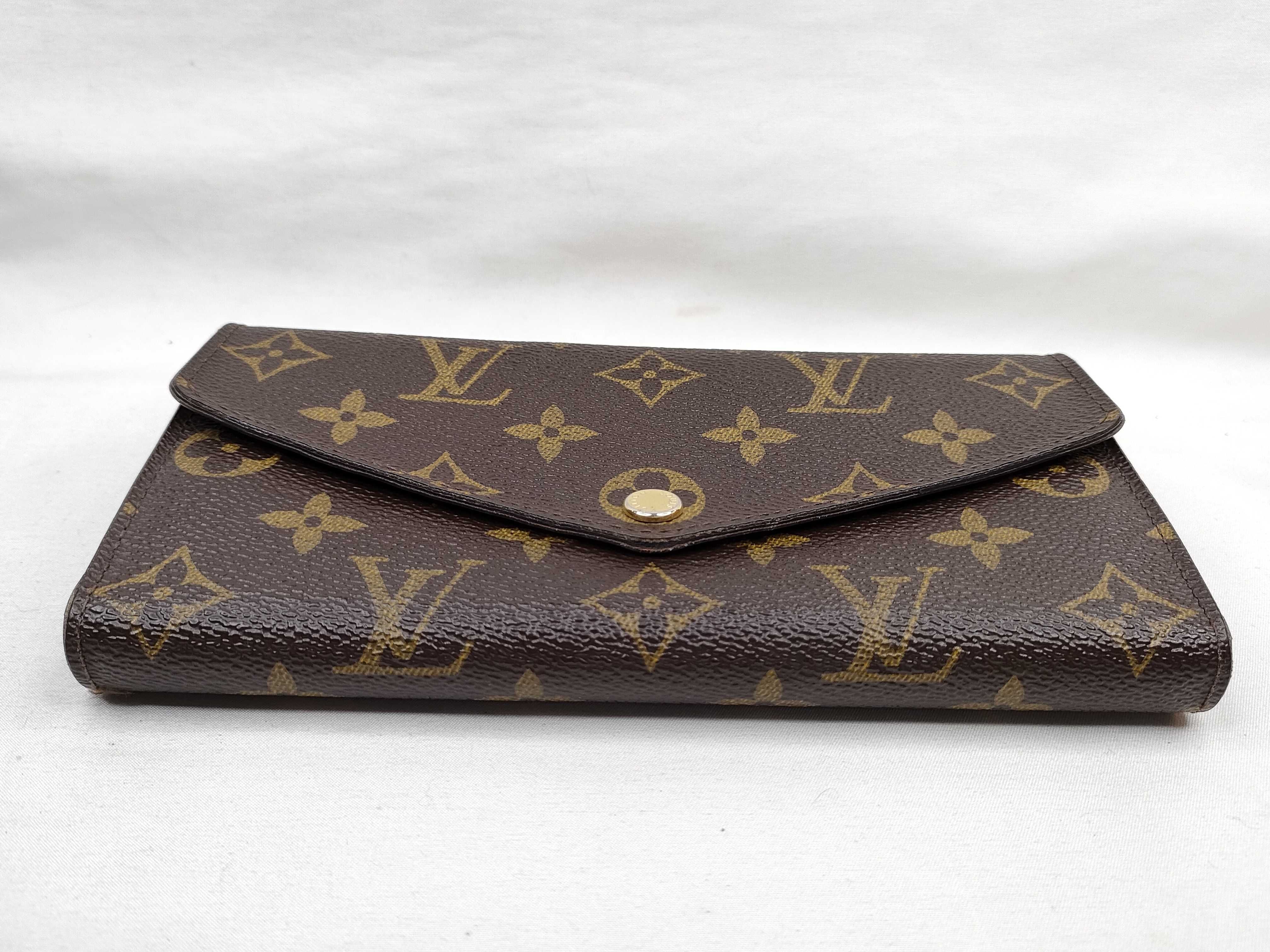 Monogram Louis Vuitton Monogram Portefeuille Sarah Wallet — view 4