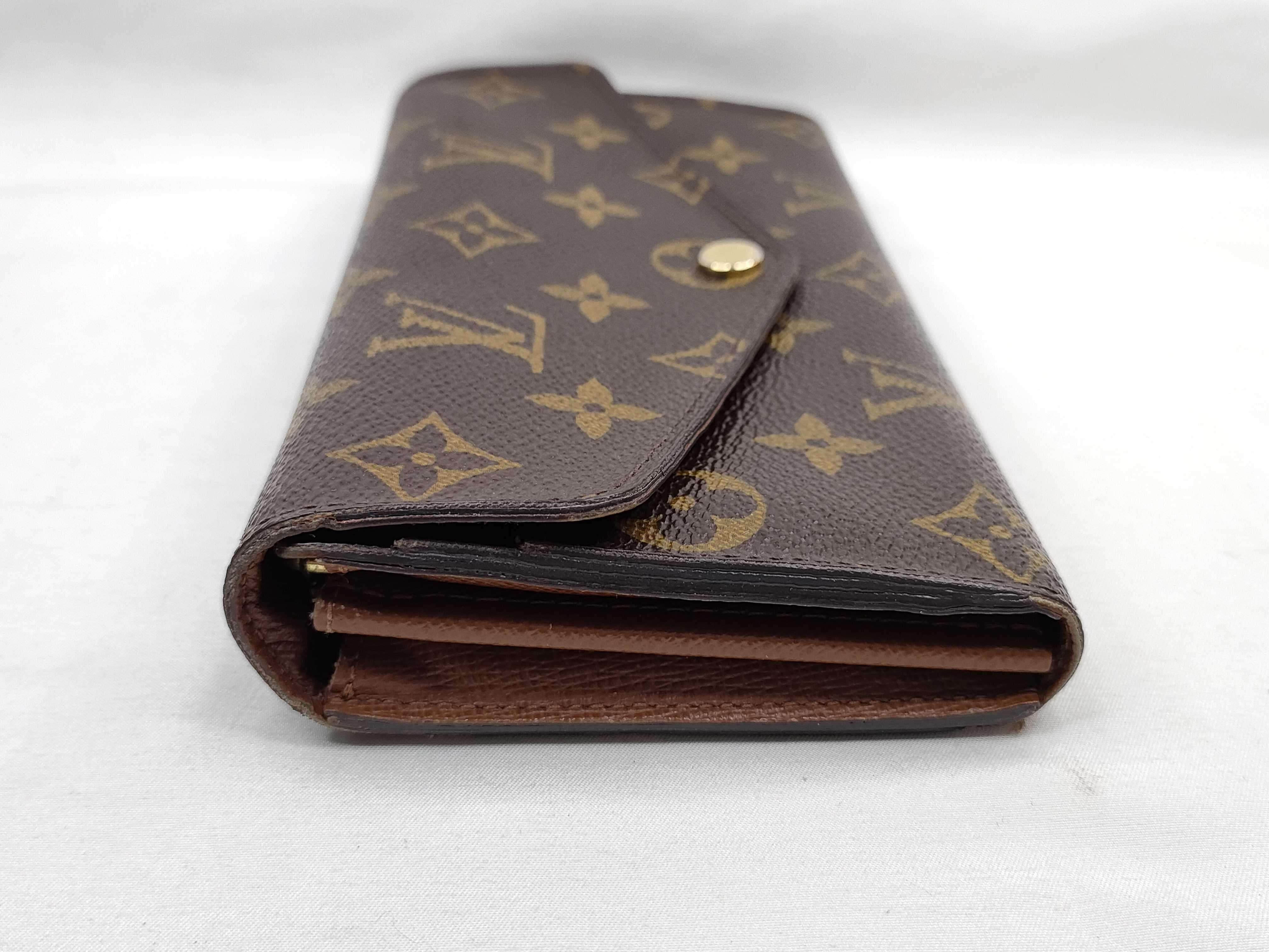 Monogram Louis Vuitton Monogram Portefeuille Sarah Wallet — view 5