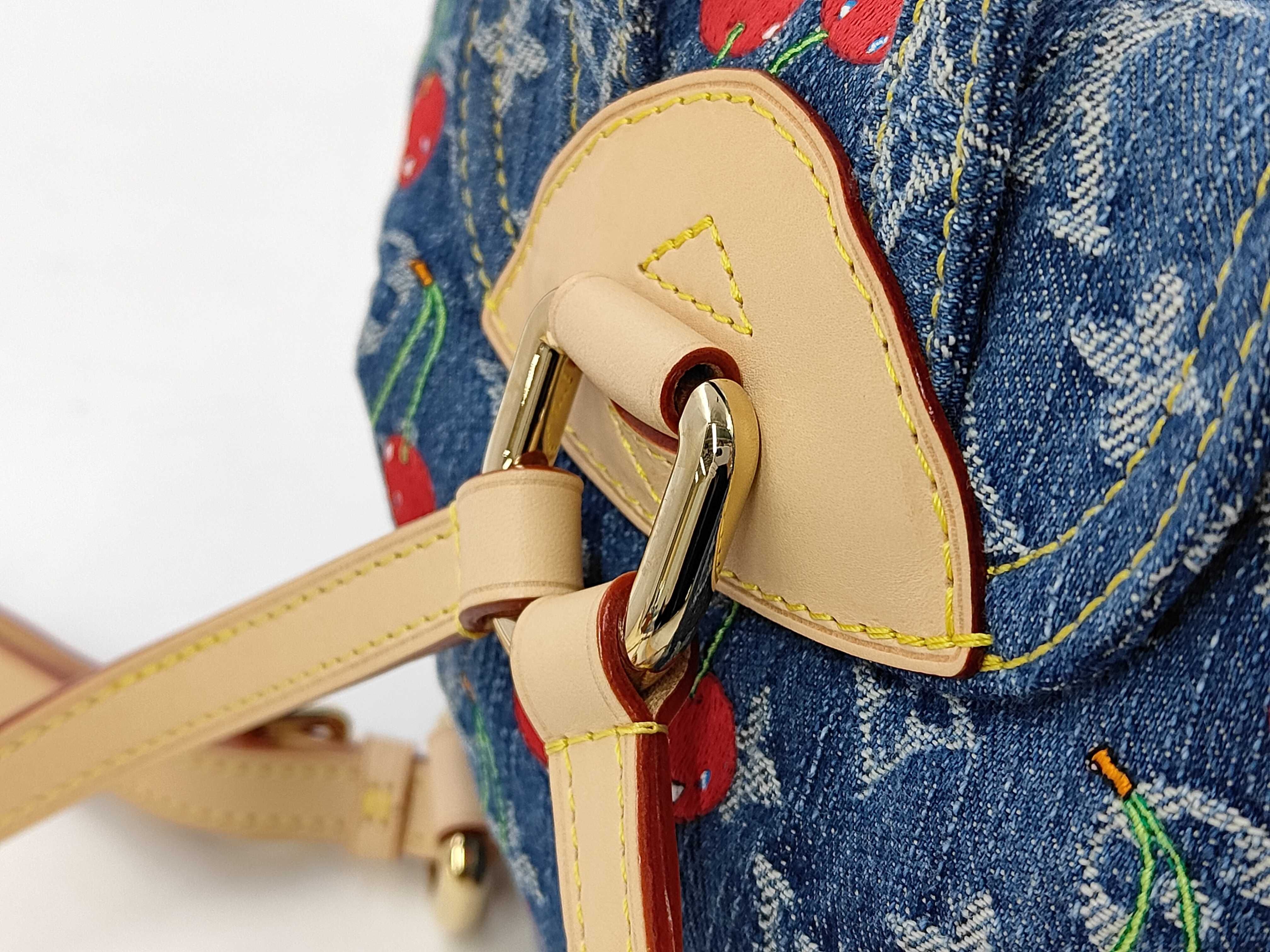 Monogram Cherry Venice Backpack — view 5