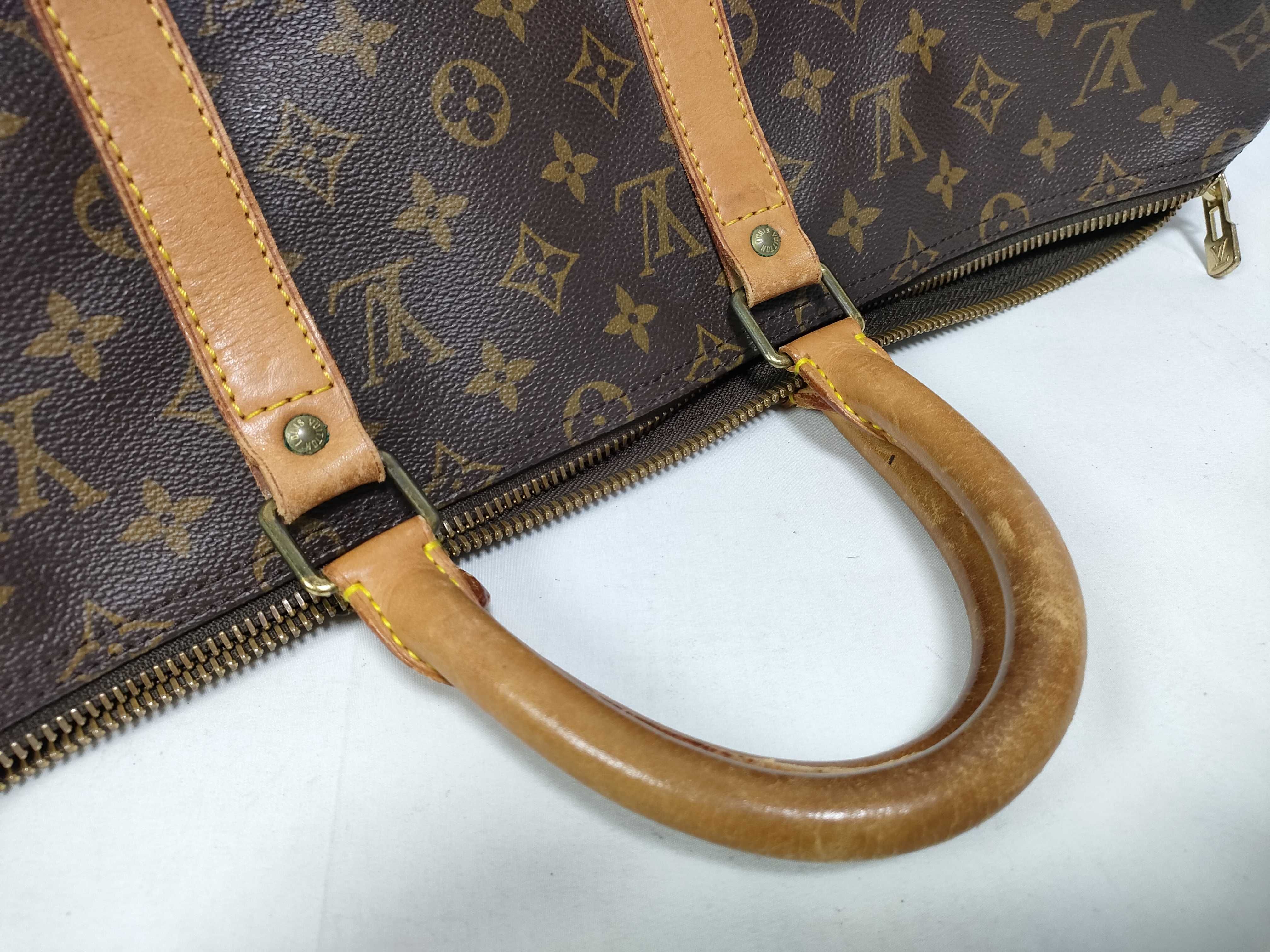 Monogram Keepall Boston Bag — view 12