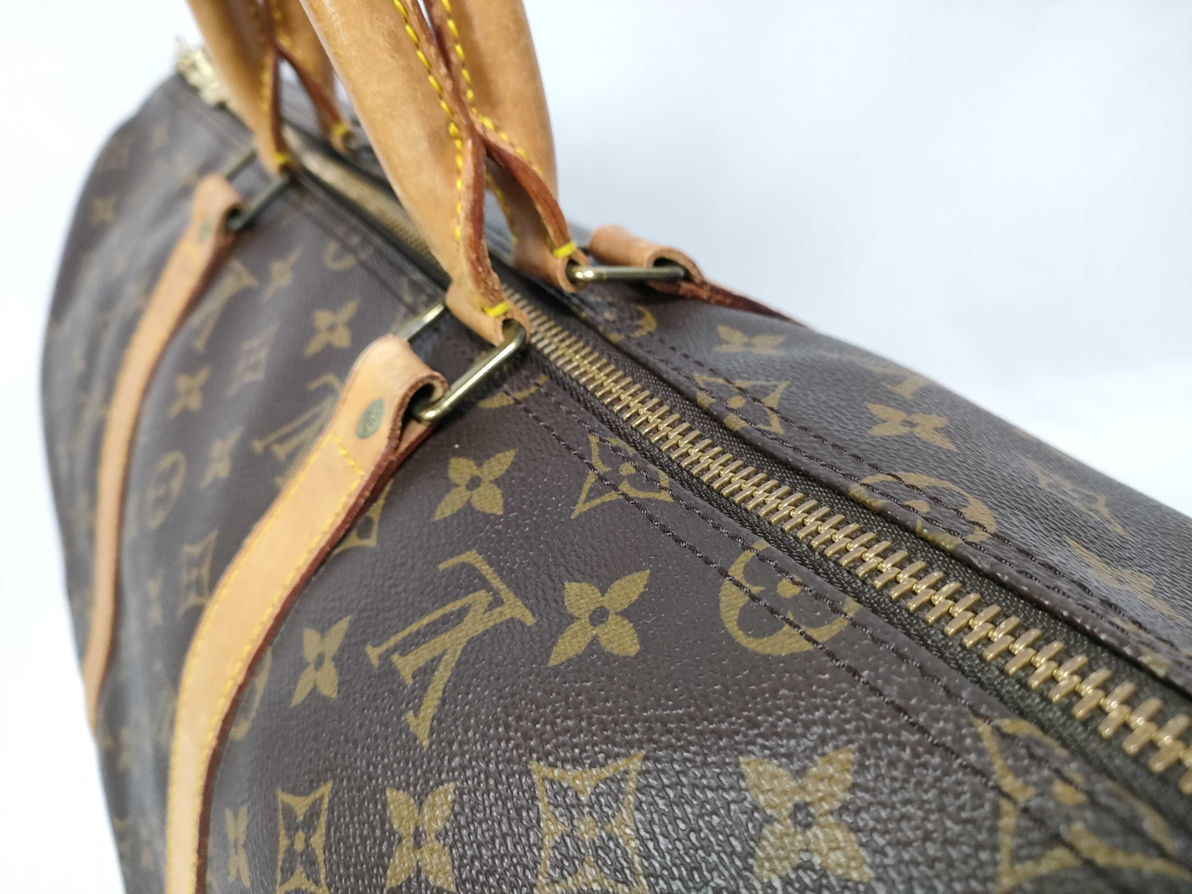 Monogram Keepall Boston Bag — view 10