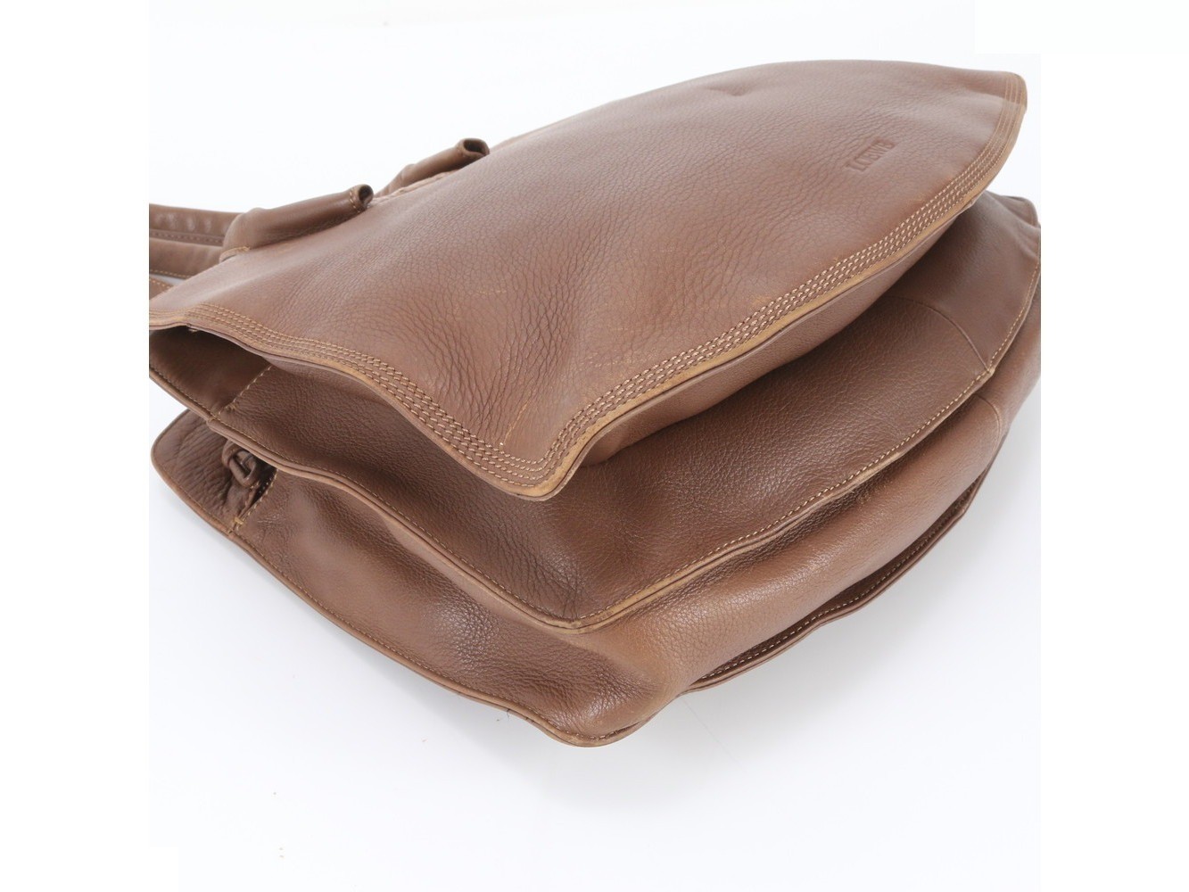Ostrich leather shoulder bag, handbag. — view 4