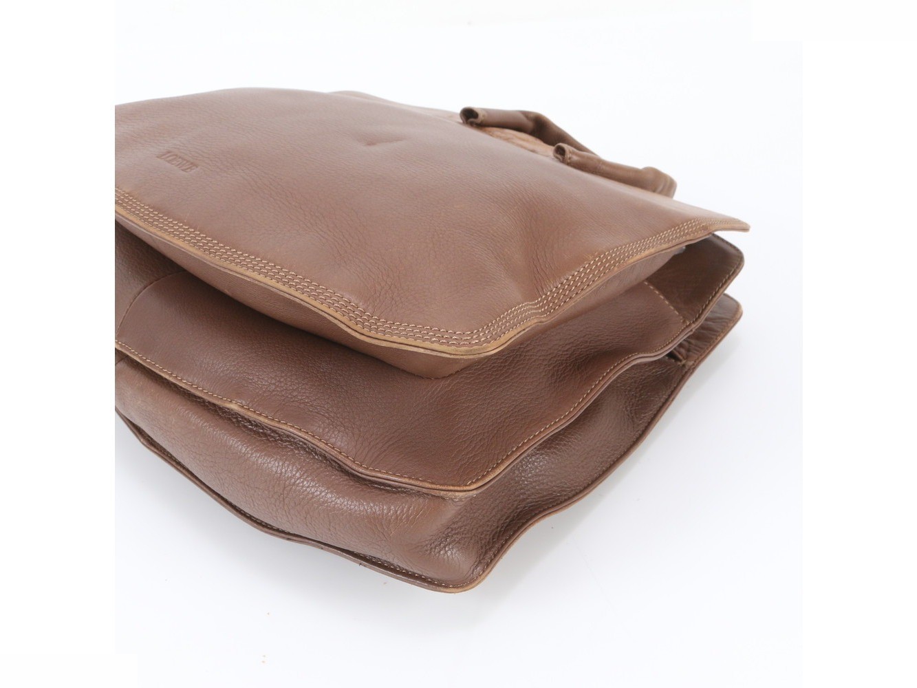 Ostrich leather shoulder bag, handbag. — view 5