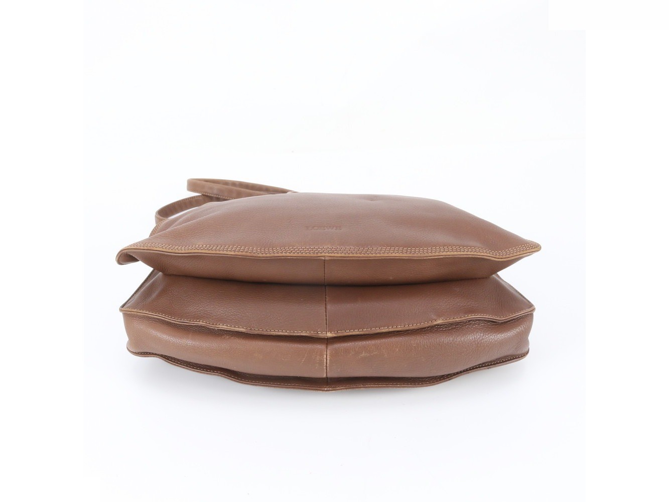 Ostrich leather shoulder bag, handbag. — view 6