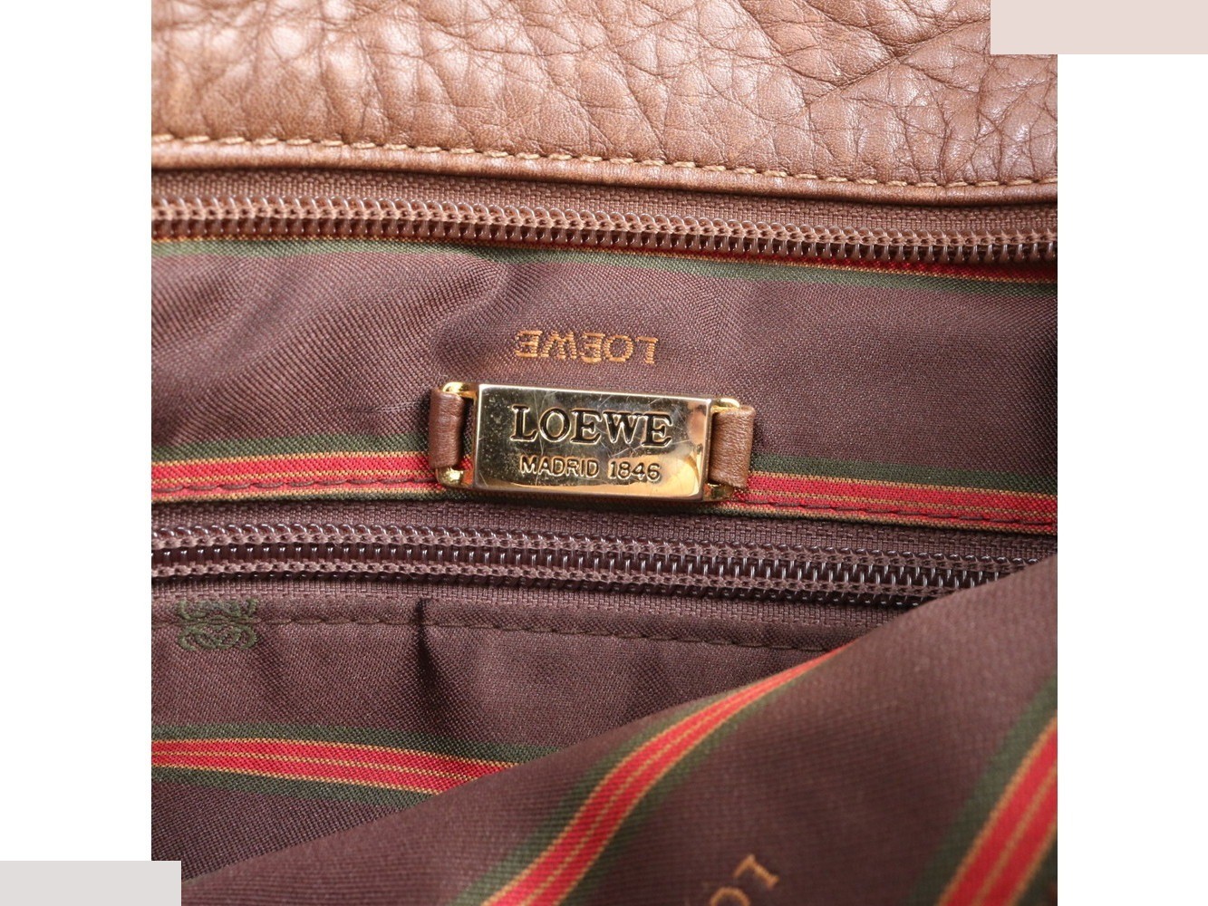 Ostrich leather shoulder bag, handbag. — view 8