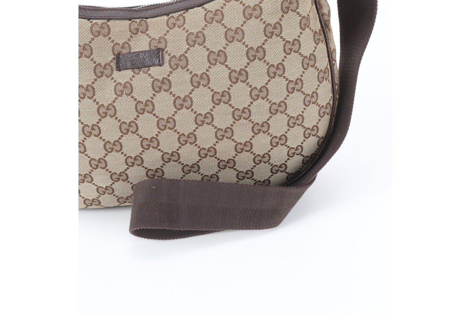 GG Canvas 122790 Leather Shoulder Bag (Crossbody) — view 2