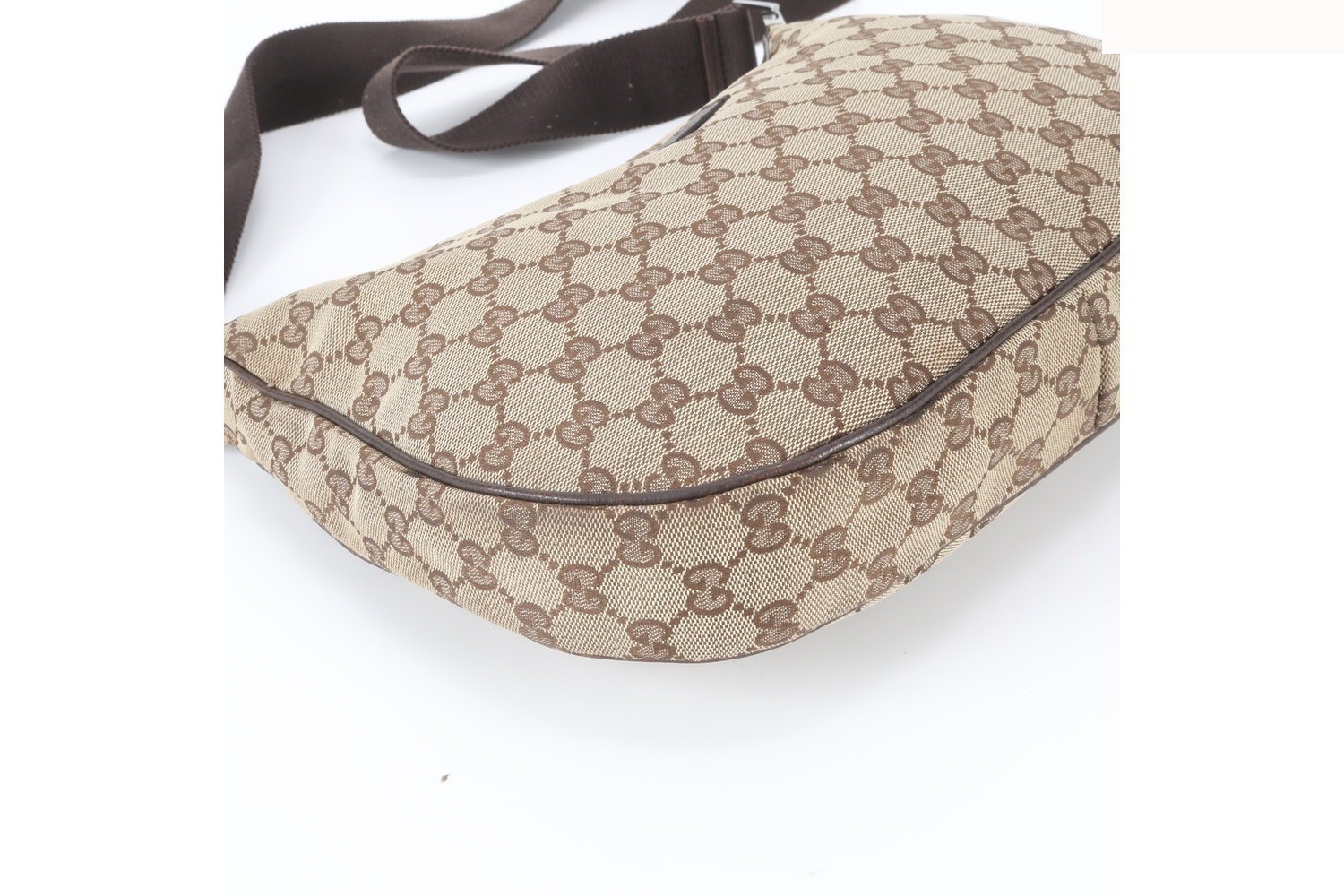 GG Canvas 122790 Leather Shoulder Bag (Crossbody) — view 5