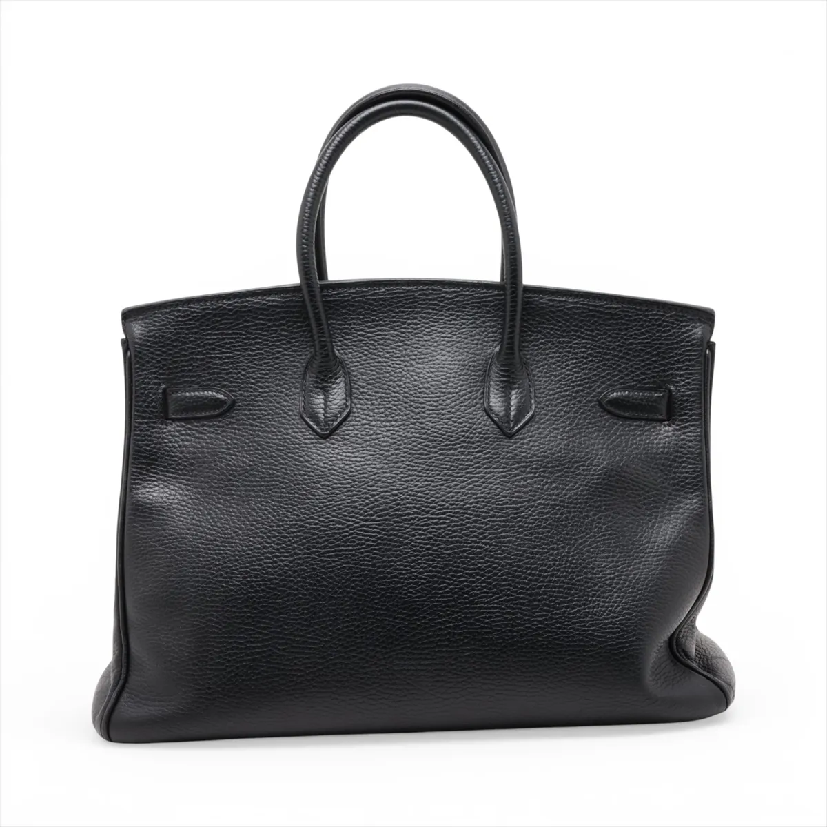 [Individually packaged] Hermes Birkin 35 Letournée Ardennes Black Gold Hardware F: 2002 — view 2