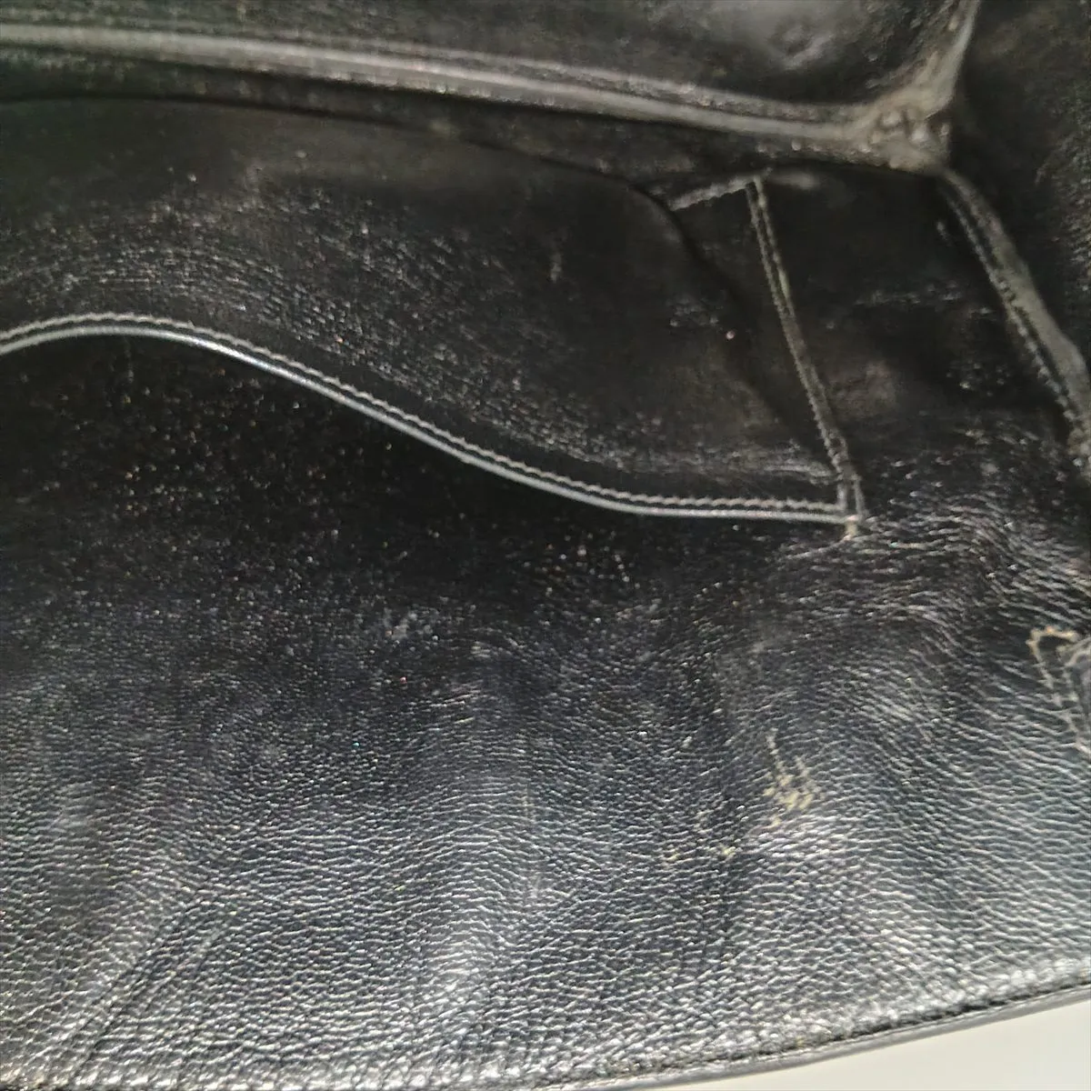 [Individually packaged] Hermes Birkin 35 Letournée Ardennes Black Gold Hardware F: 2002 — view 15