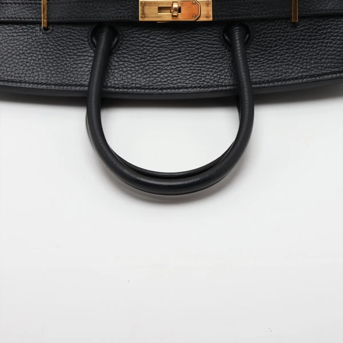 [Individually packaged] Hermes Birkin 35 Letournée Ardennes Black Gold Hardware F: 2002 — view 5