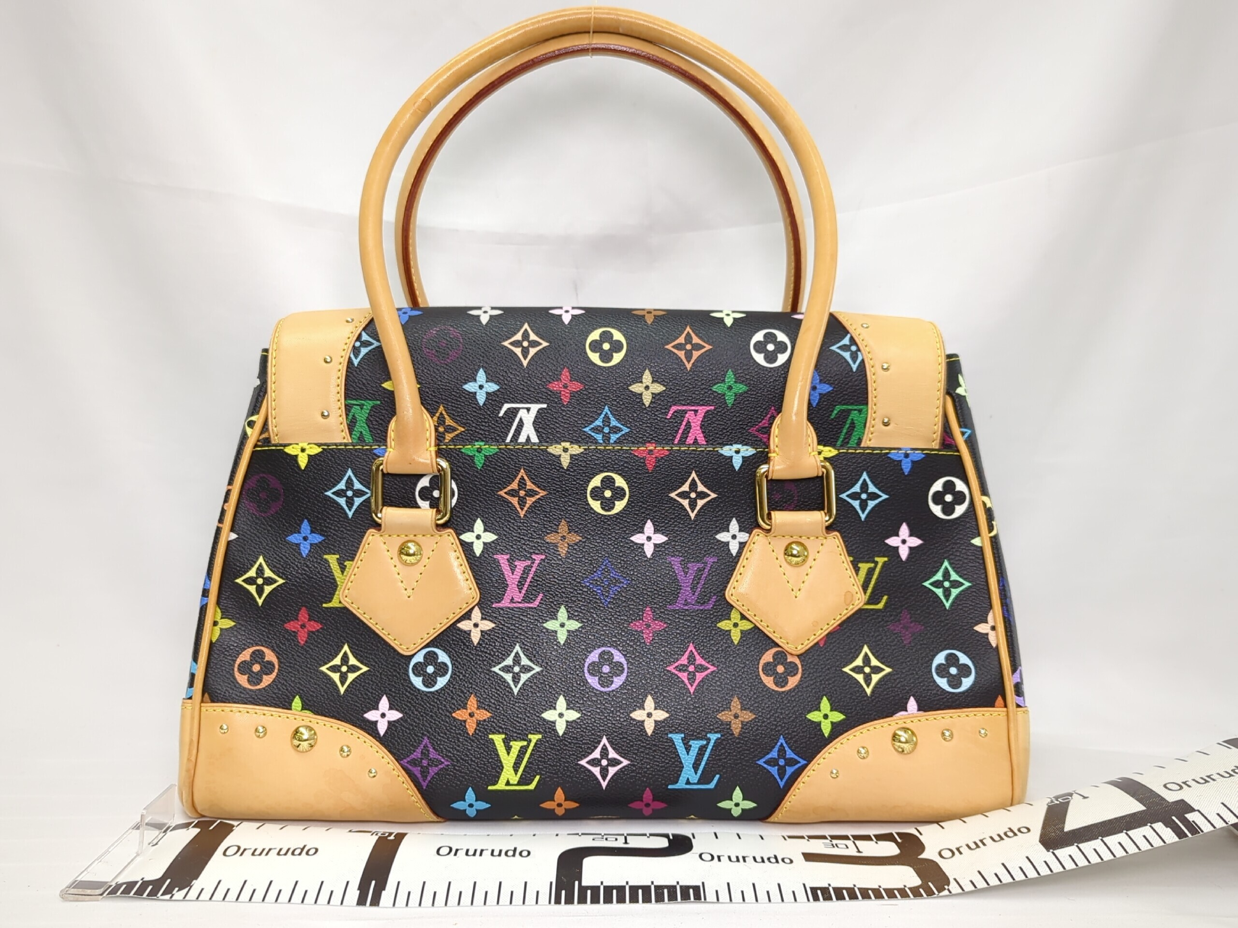 M40202 Monogram Multicolor Beverly GM Handbag — view 2