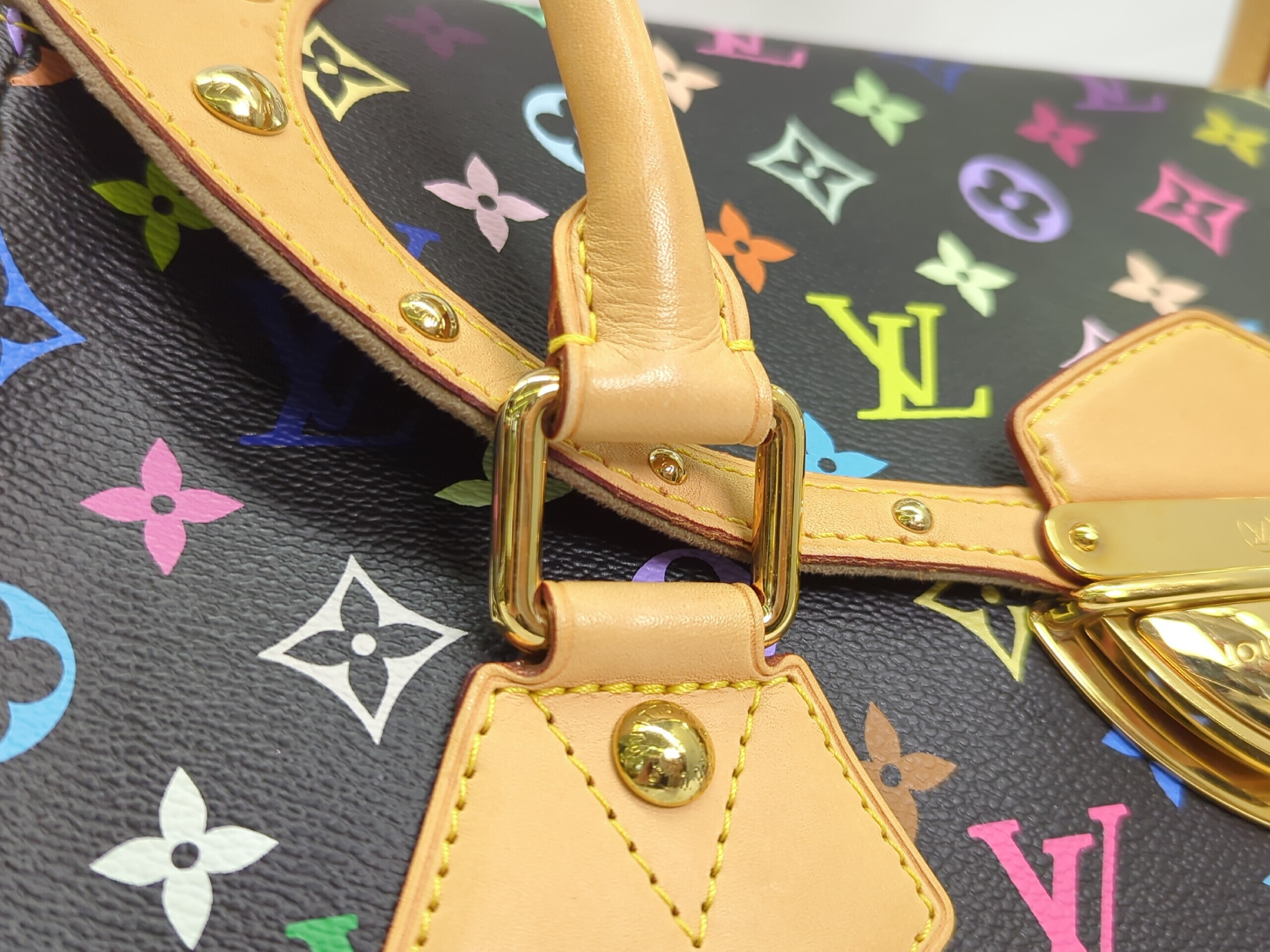 M40202 Monogram Multicolor Beverly GM Handbag — view 8