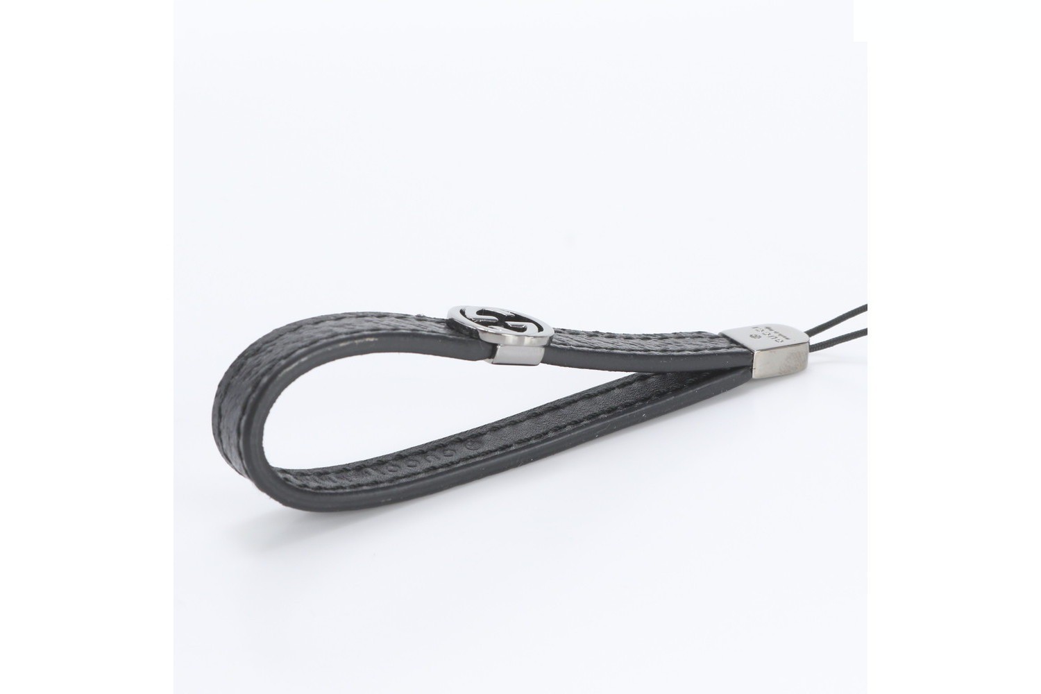GG Interlocking G 115279 Leather Strap Charm — view 3