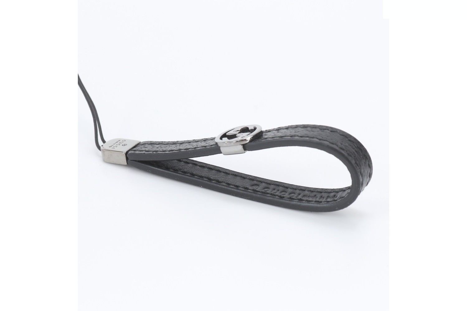 GG Interlocking G 115279 Leather Strap Charm — view 4