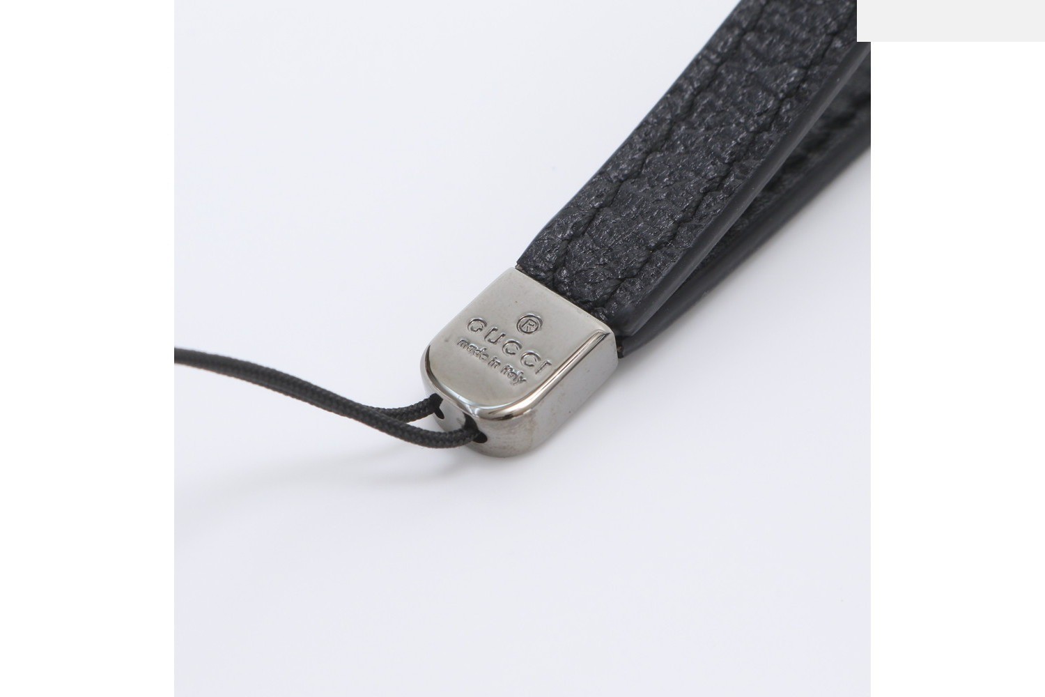 GG Interlocking G 115279 Leather Strap Charm — view 6