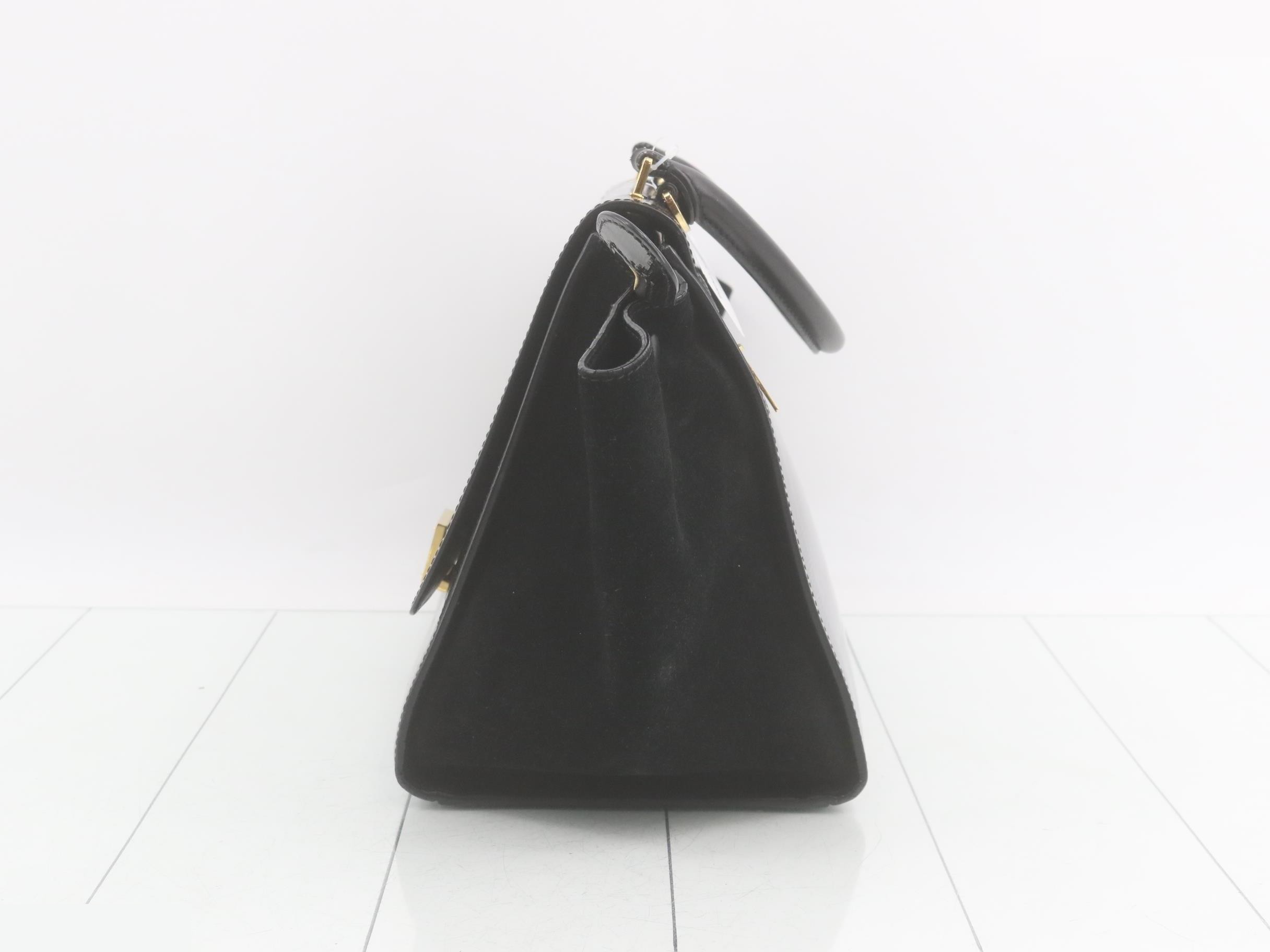 Trapeze 2-Way Handbag, Black — view 3