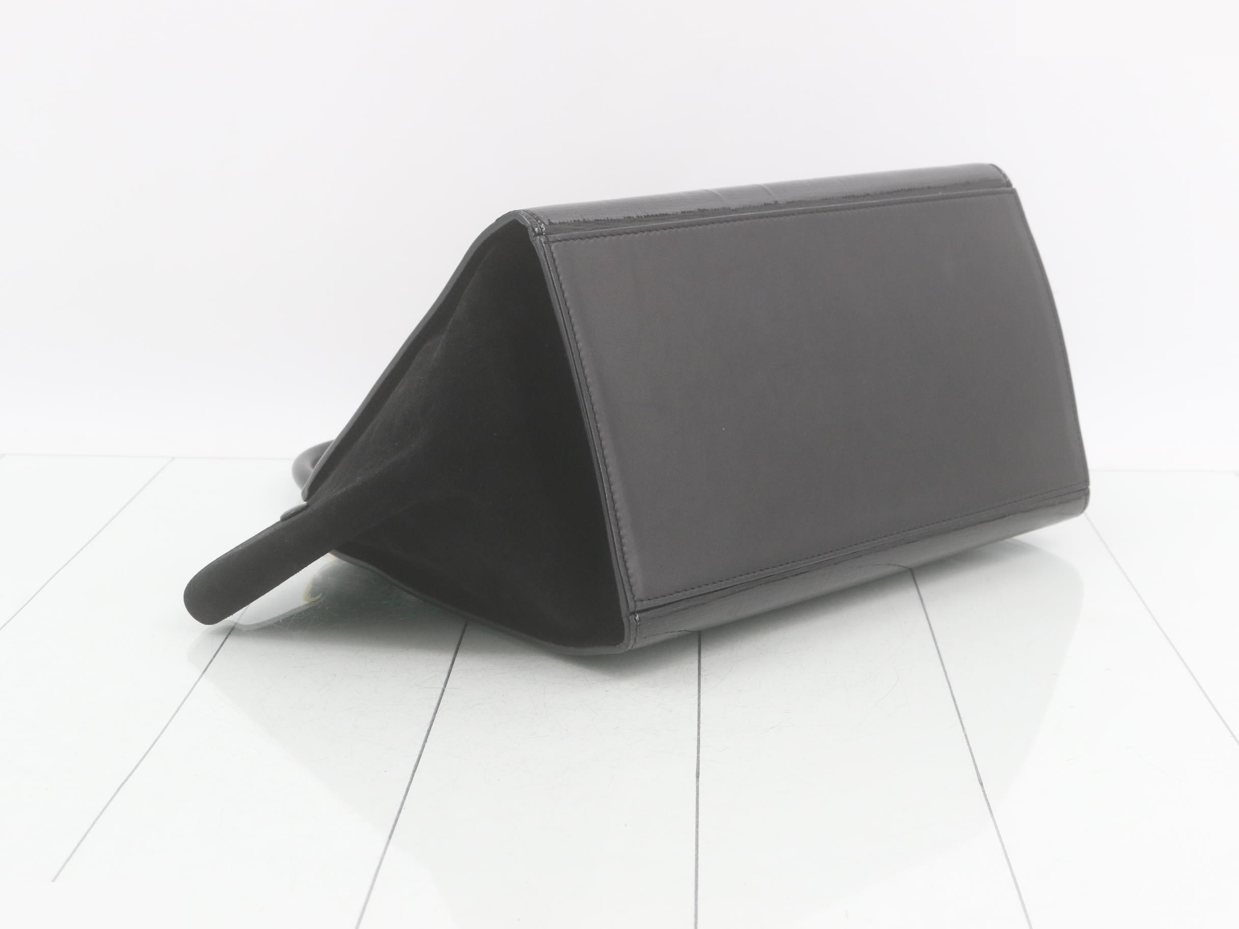 Trapeze 2-Way Handbag, Black — view 5
