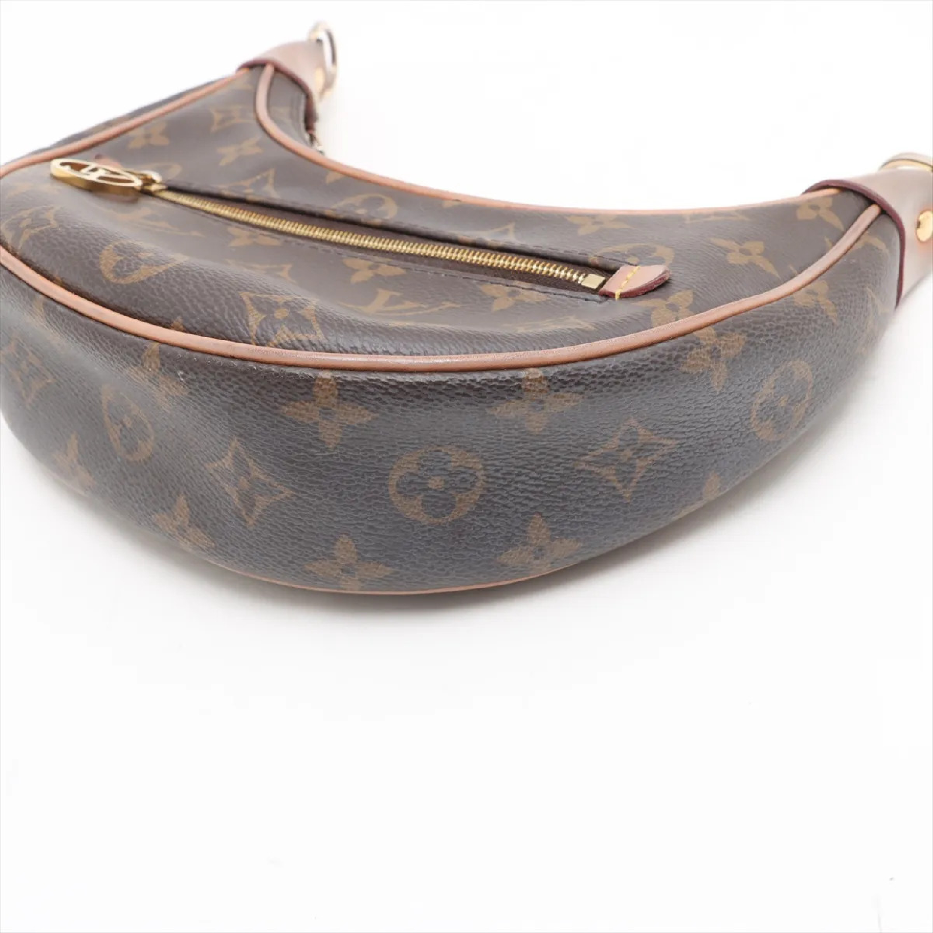 Monogram Loop M81098 Brown Shoulder Bag (RFID detected) — view 3