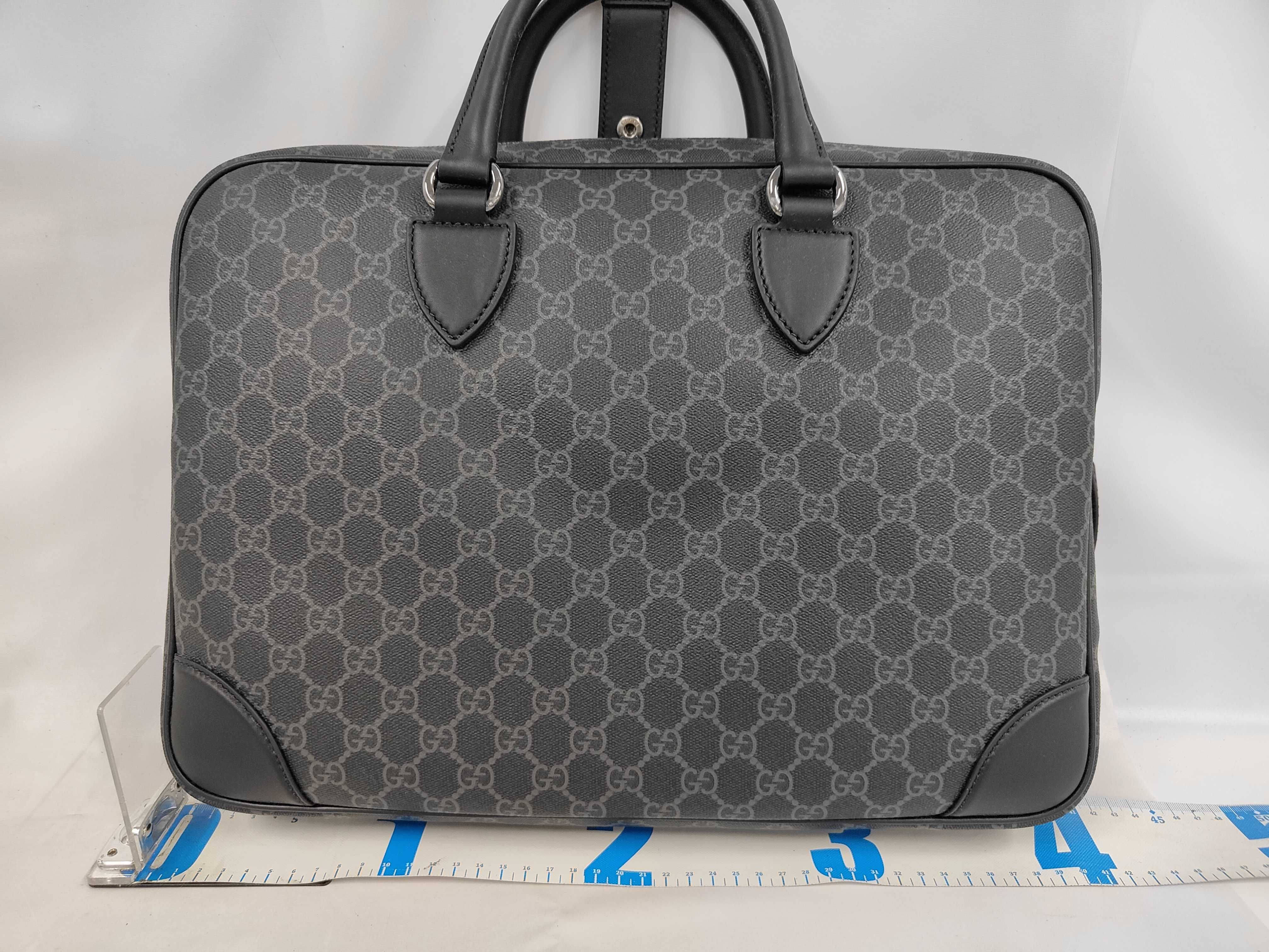 Unused Briefcase GG Supreme with Strap Bag — view 2