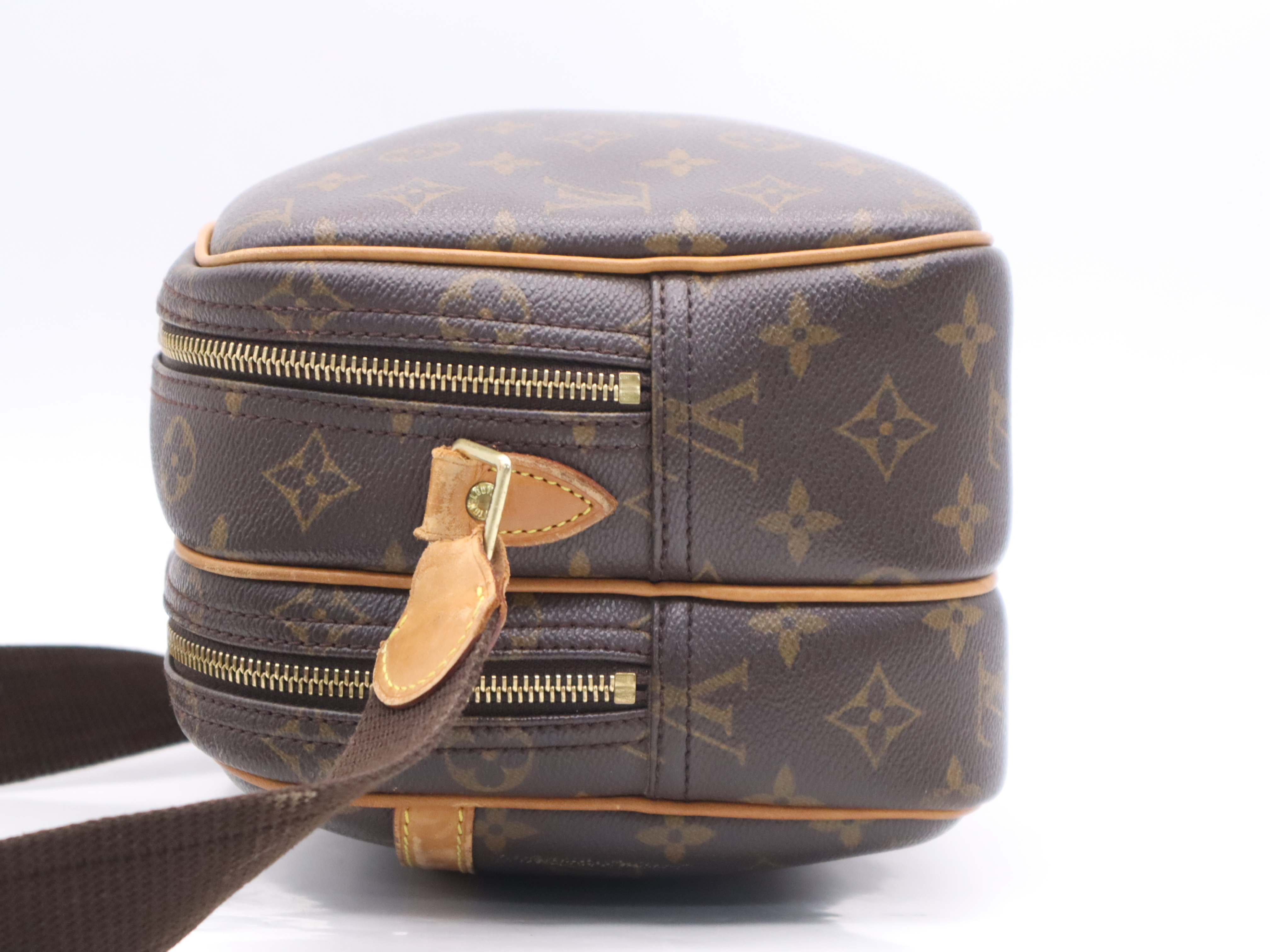 M45254 Monogram Reporter PM Shoulder Bag — view 3