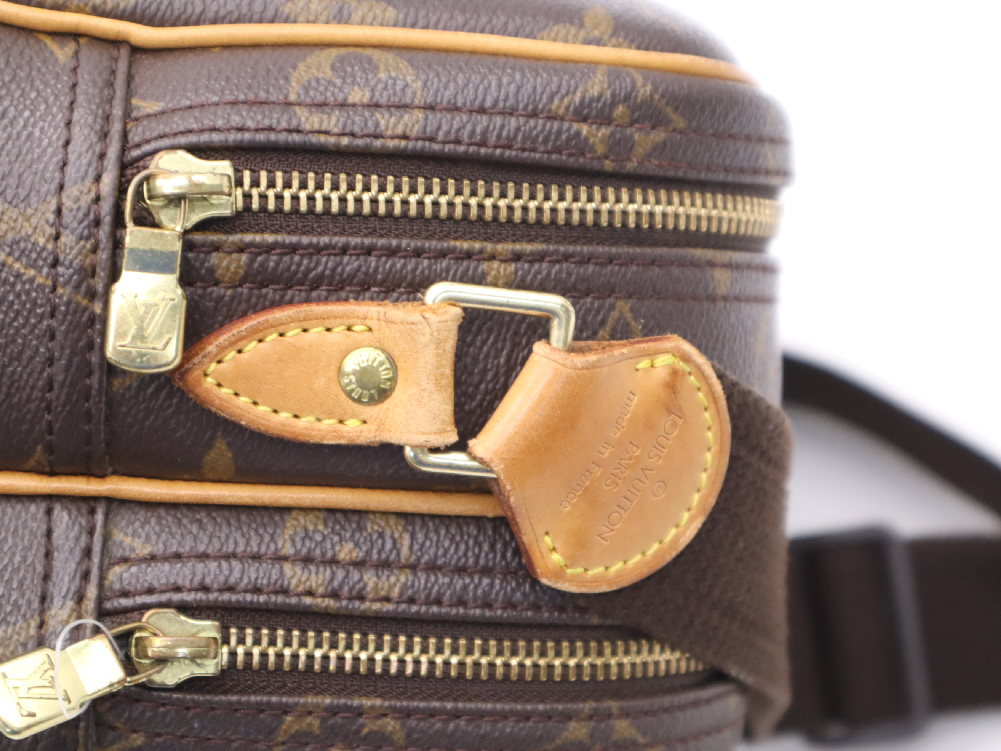 M45254 Monogram Reporter PM Shoulder Bag — view 7
