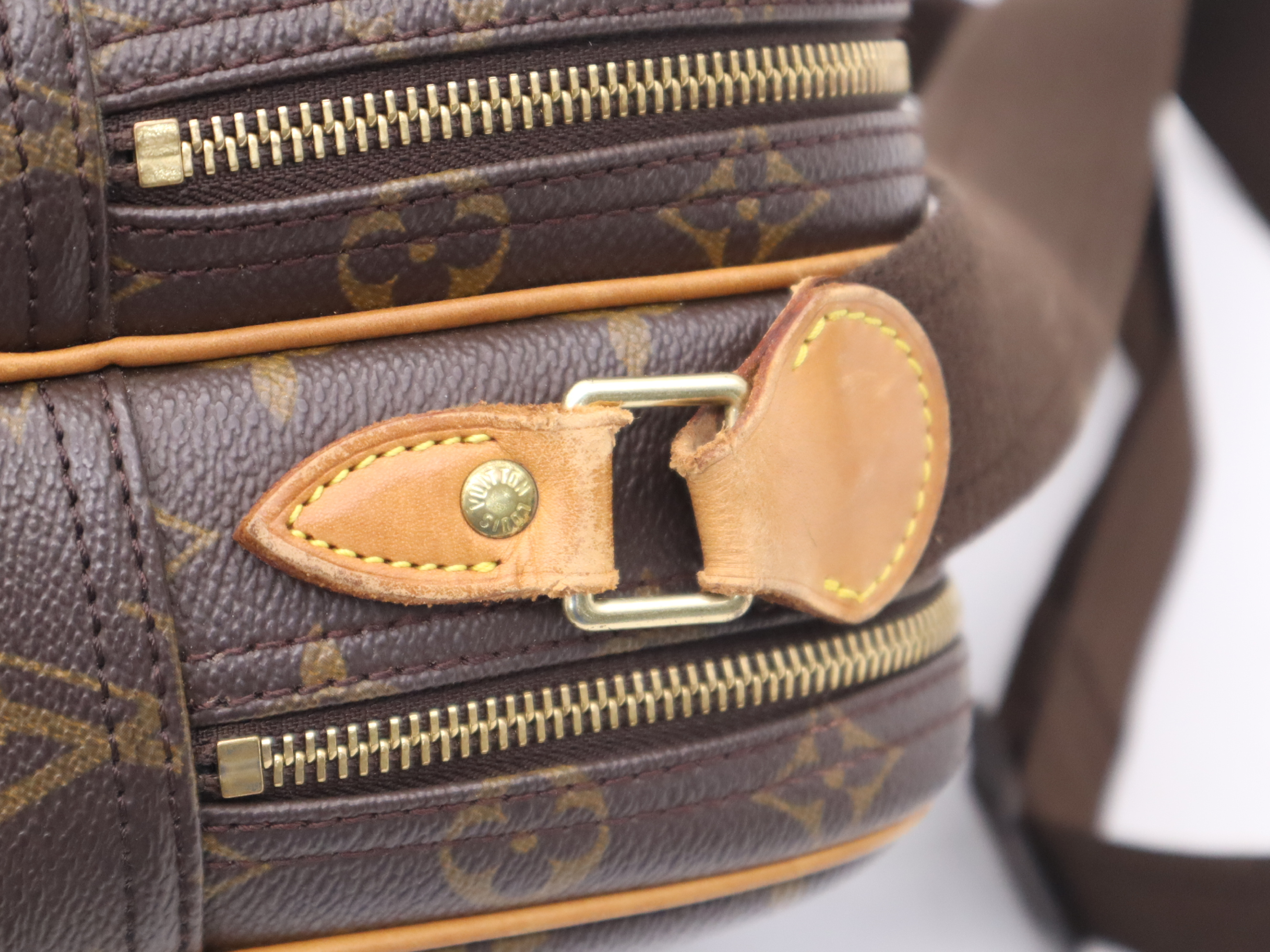 M45254 Monogram Reporter PM Shoulder Bag — view 8