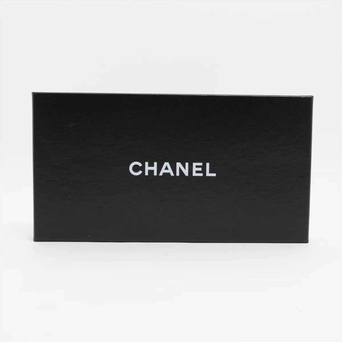 Matelassé Lambskin Long Wallet, Black with Gold Hardware, 20071320 — view 8