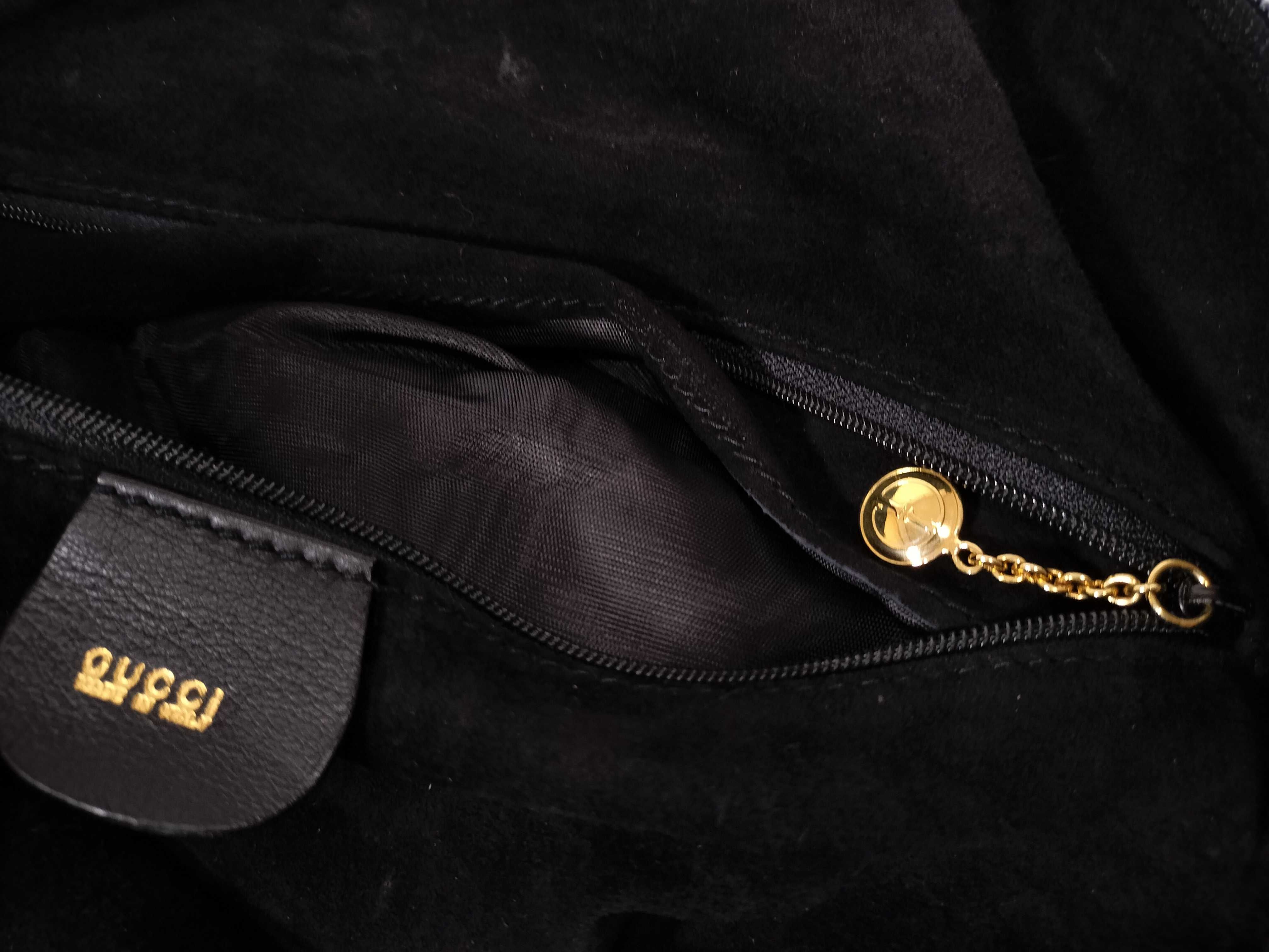 Leather 2-Way Boston Bag, Made in Italy, 002-865-0297 — view 13
