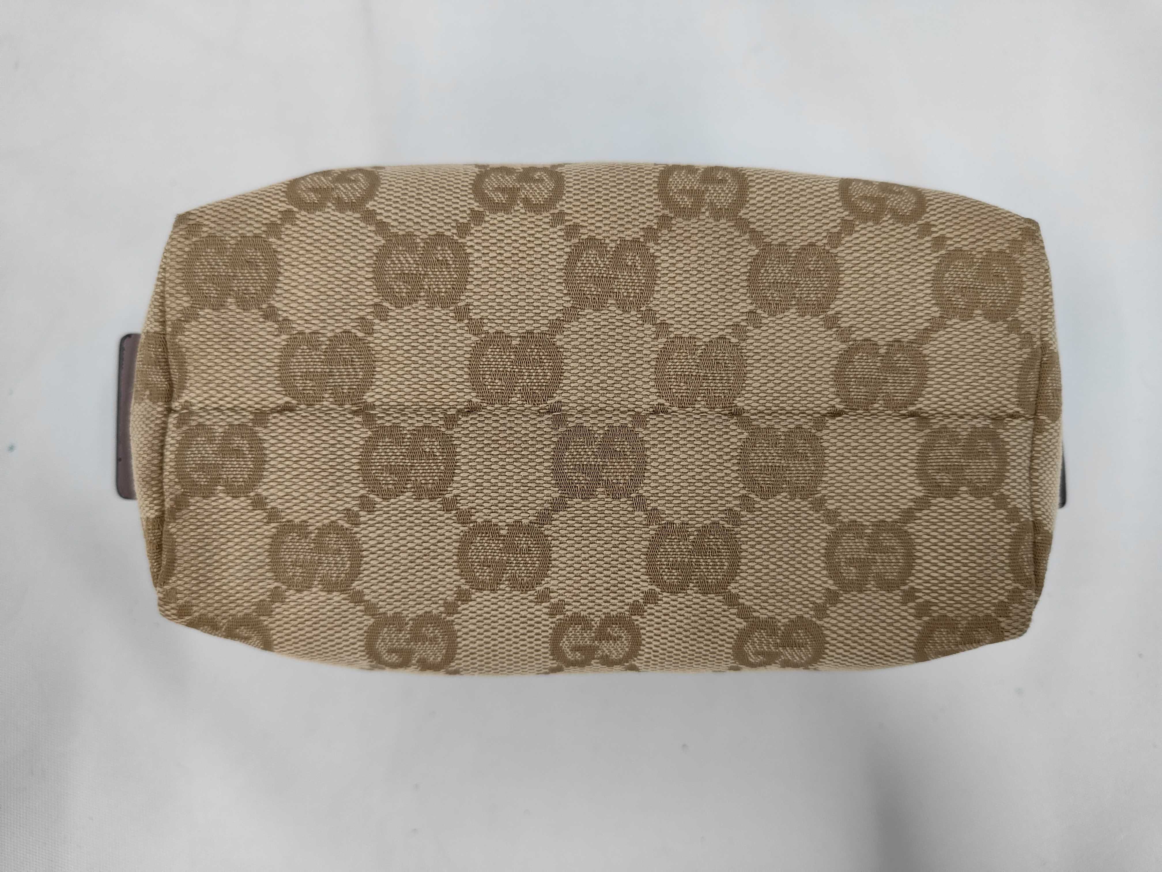 GG Canvas Pouch, Makeup Pouch, 153228 — view 3