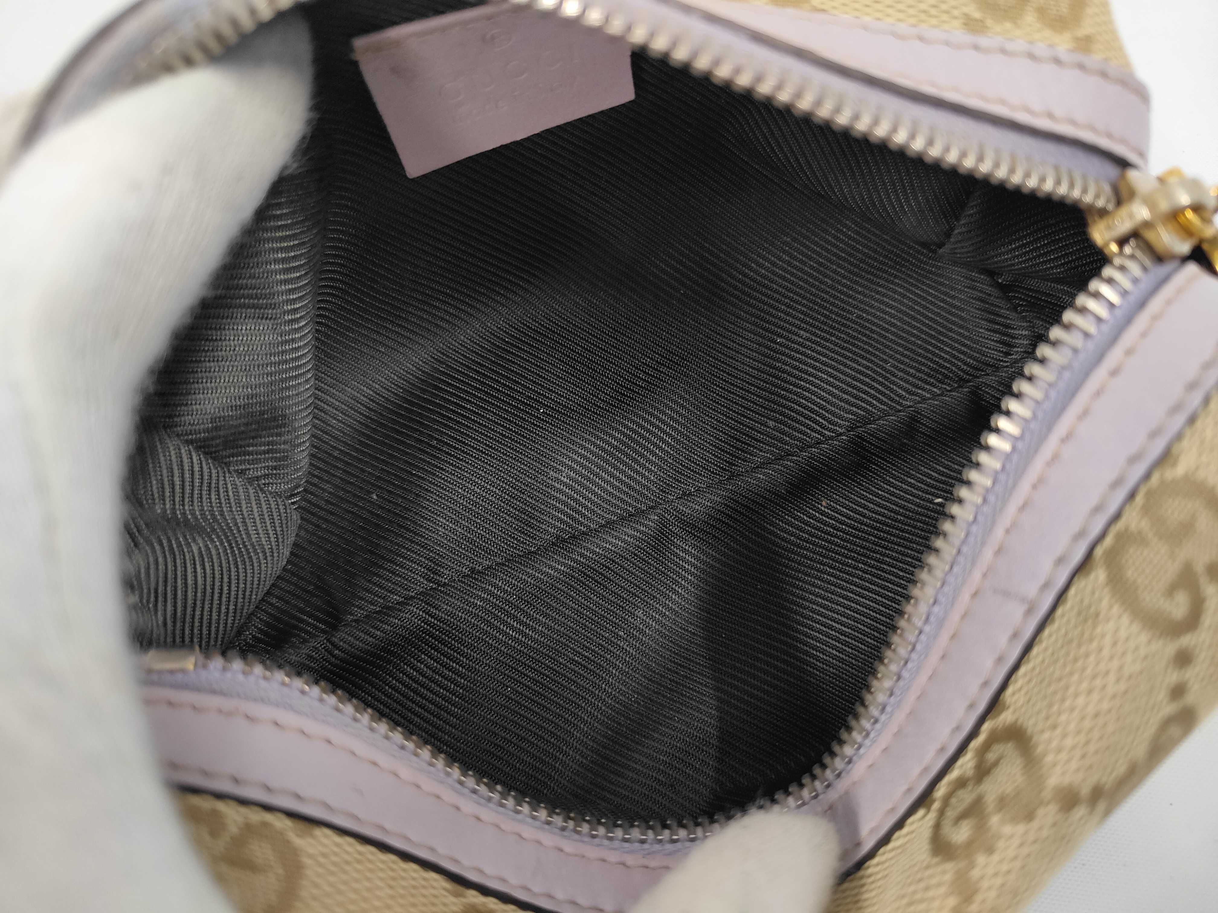 GG Canvas Pouch, Makeup Pouch, 153228 — view 6
