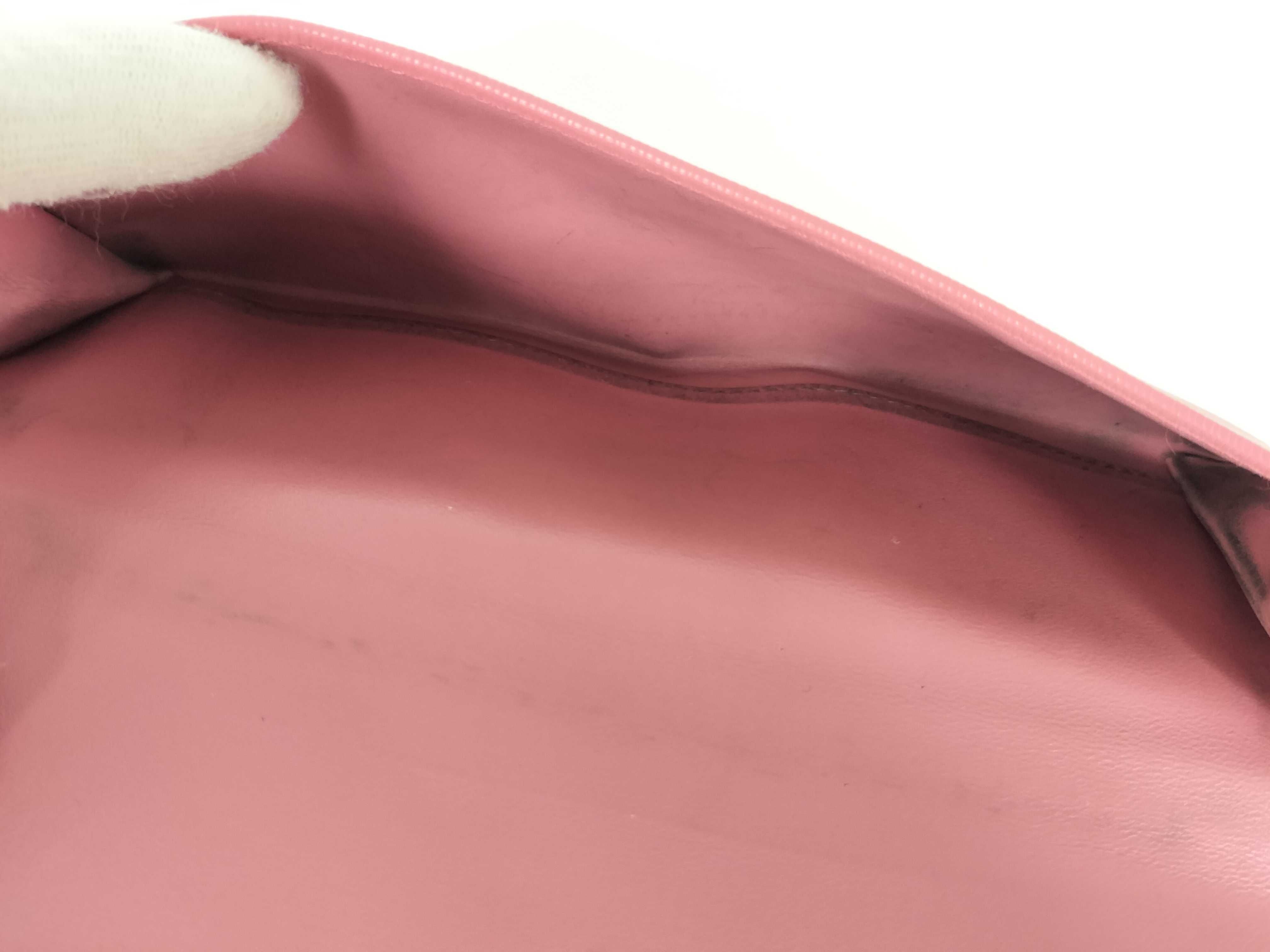 Leather Wallet, Pink — view 5