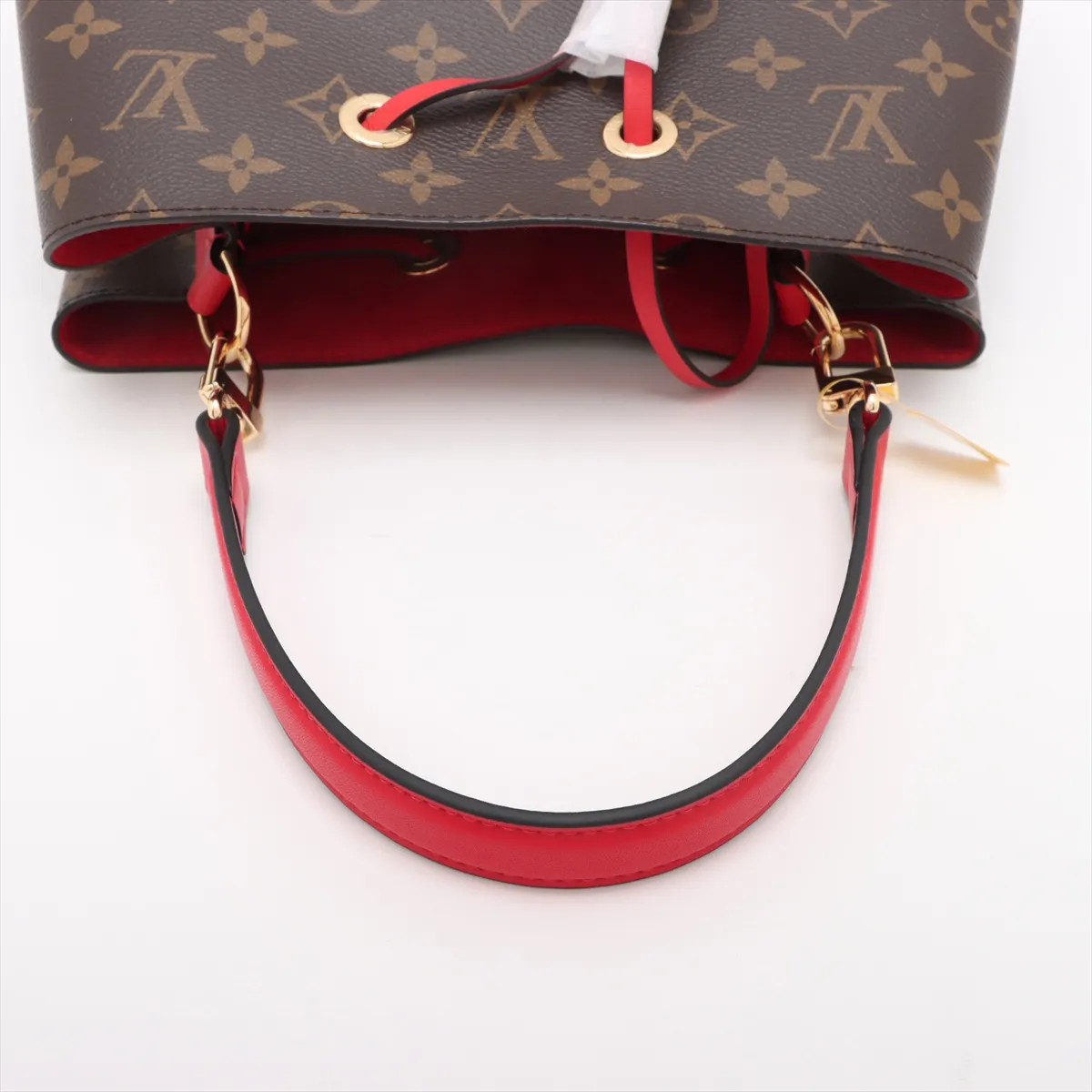 Monogram Neonoe M44021 MI4119 Red x Brown RFID reaction available — view 5
