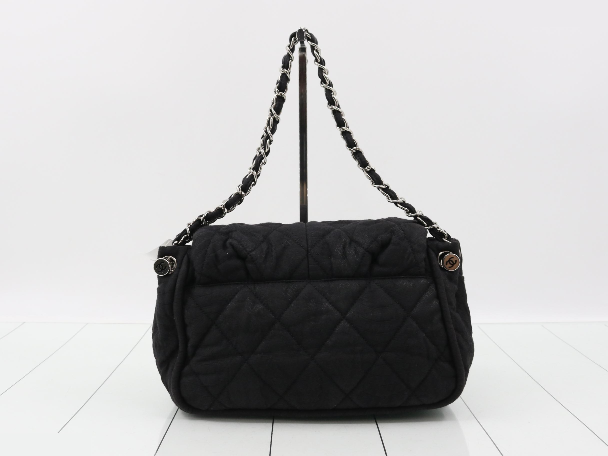 Bubble quilted Chanel Coco mark chain shoulder bag, item number 12. — view 2