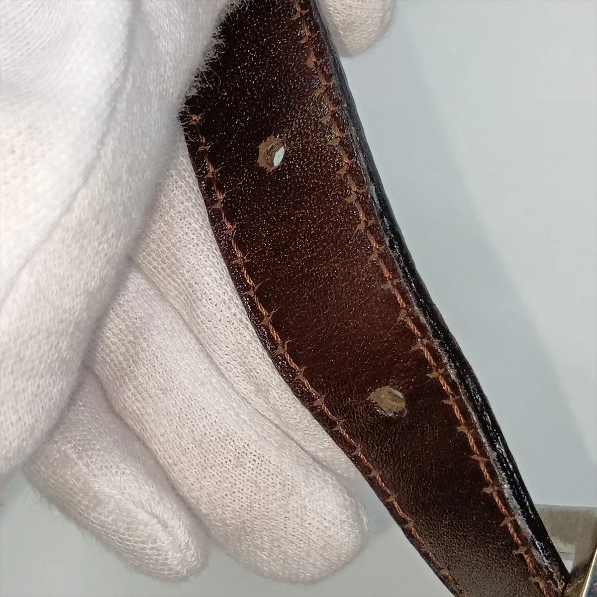 Zucca Canvas x Leather Shoulder Bag, Brown — view 14