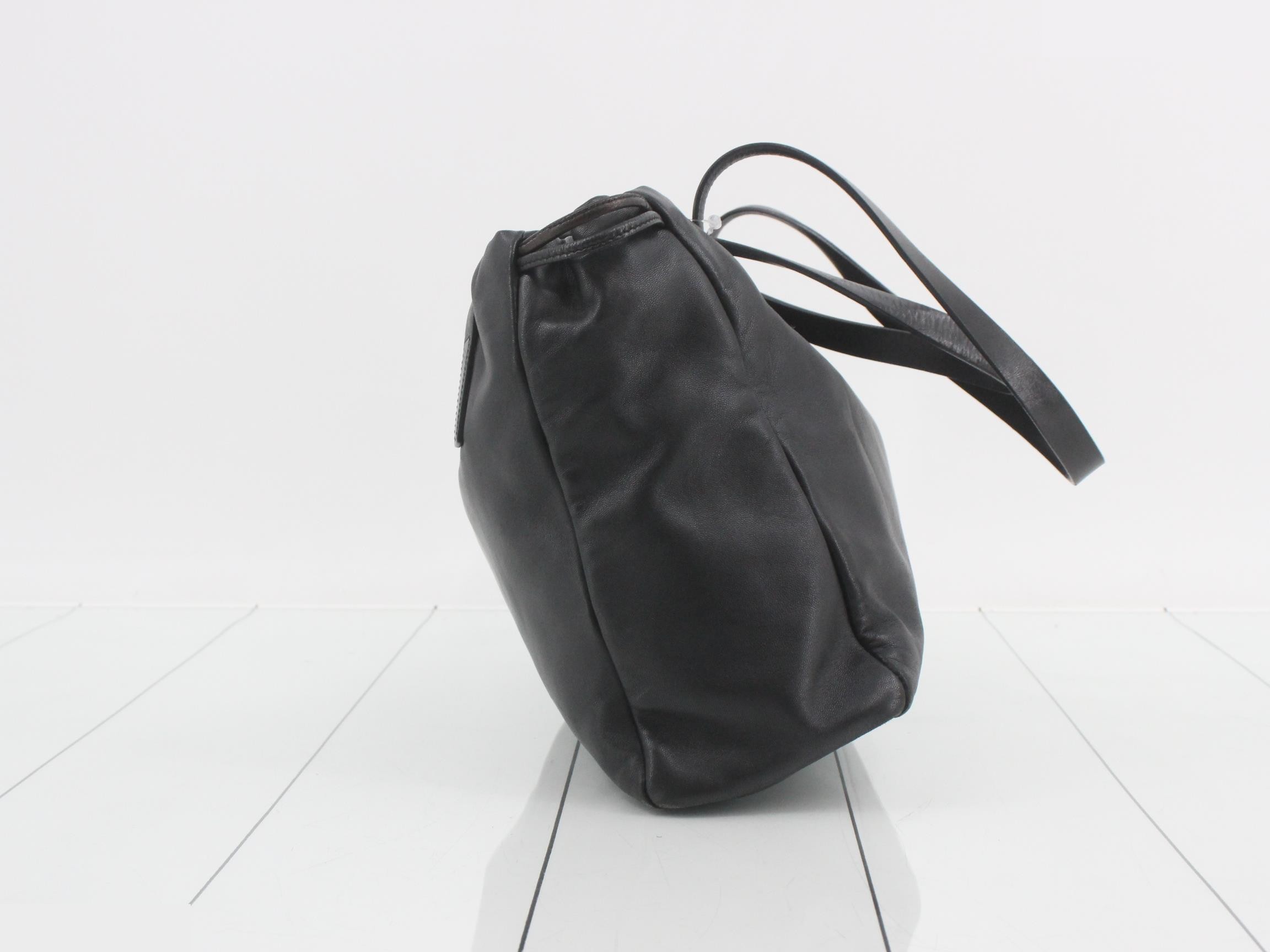 Other lines: Bags & Shoulder Bags - Anagram Leather - Black — view 4