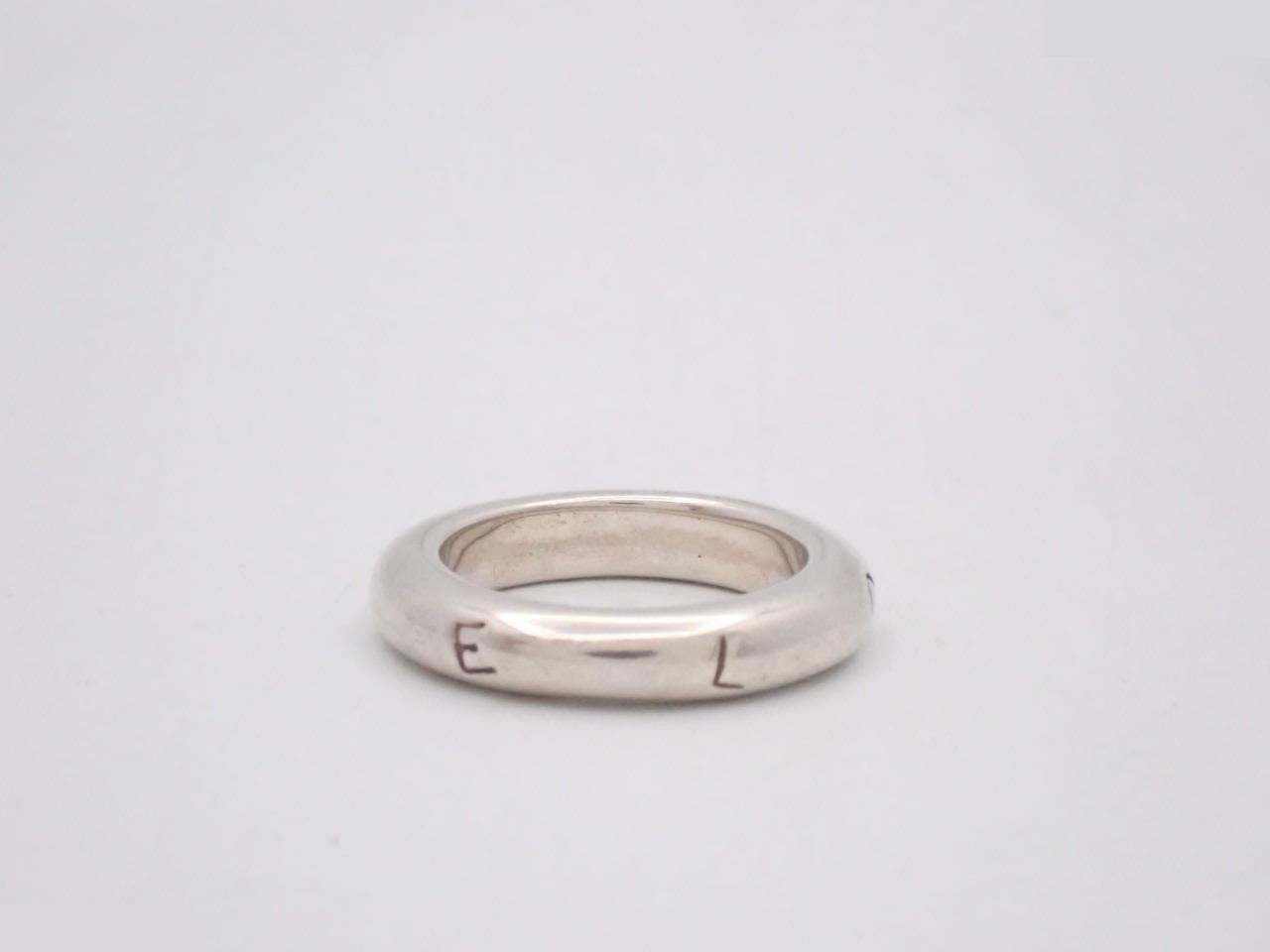 ring, sterling silver (925), logo, 8.4g, size #14 — view 2