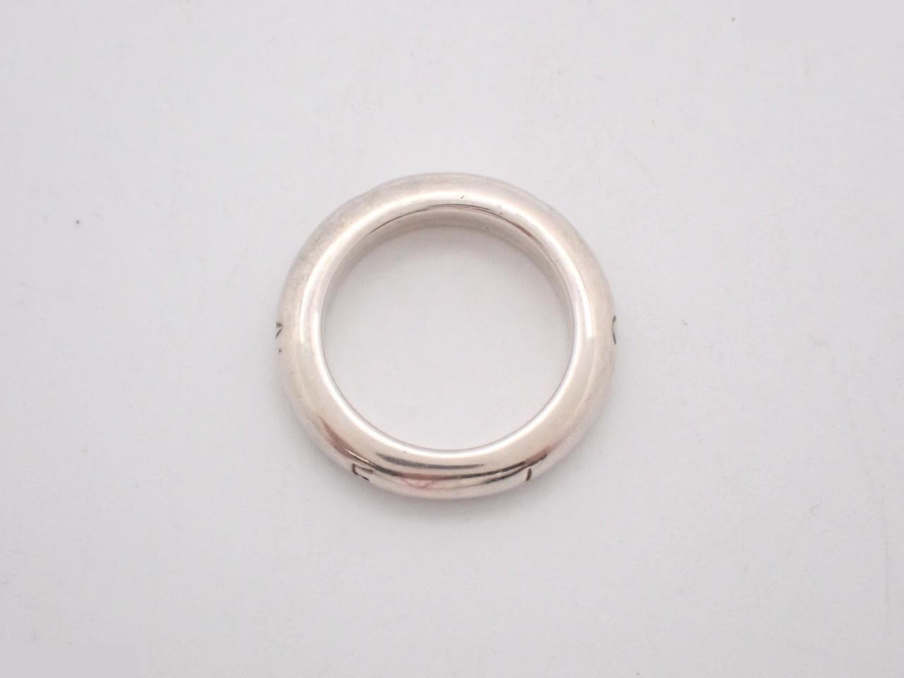 ring, sterling silver (925), logo, 8.4g, size #14 — view 3