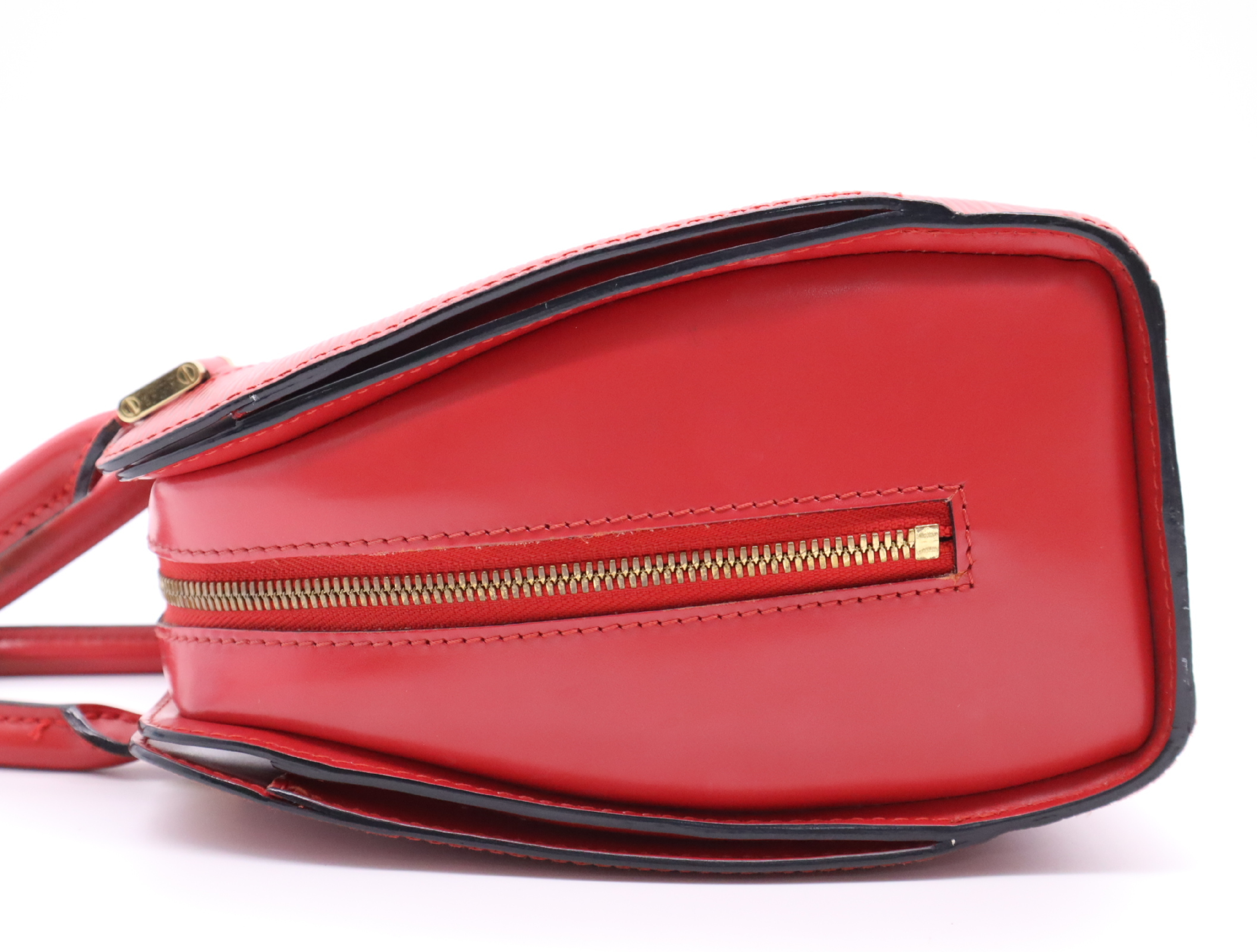 M52057 Epi Pont Neuf Castilian Red Handbag — view 3