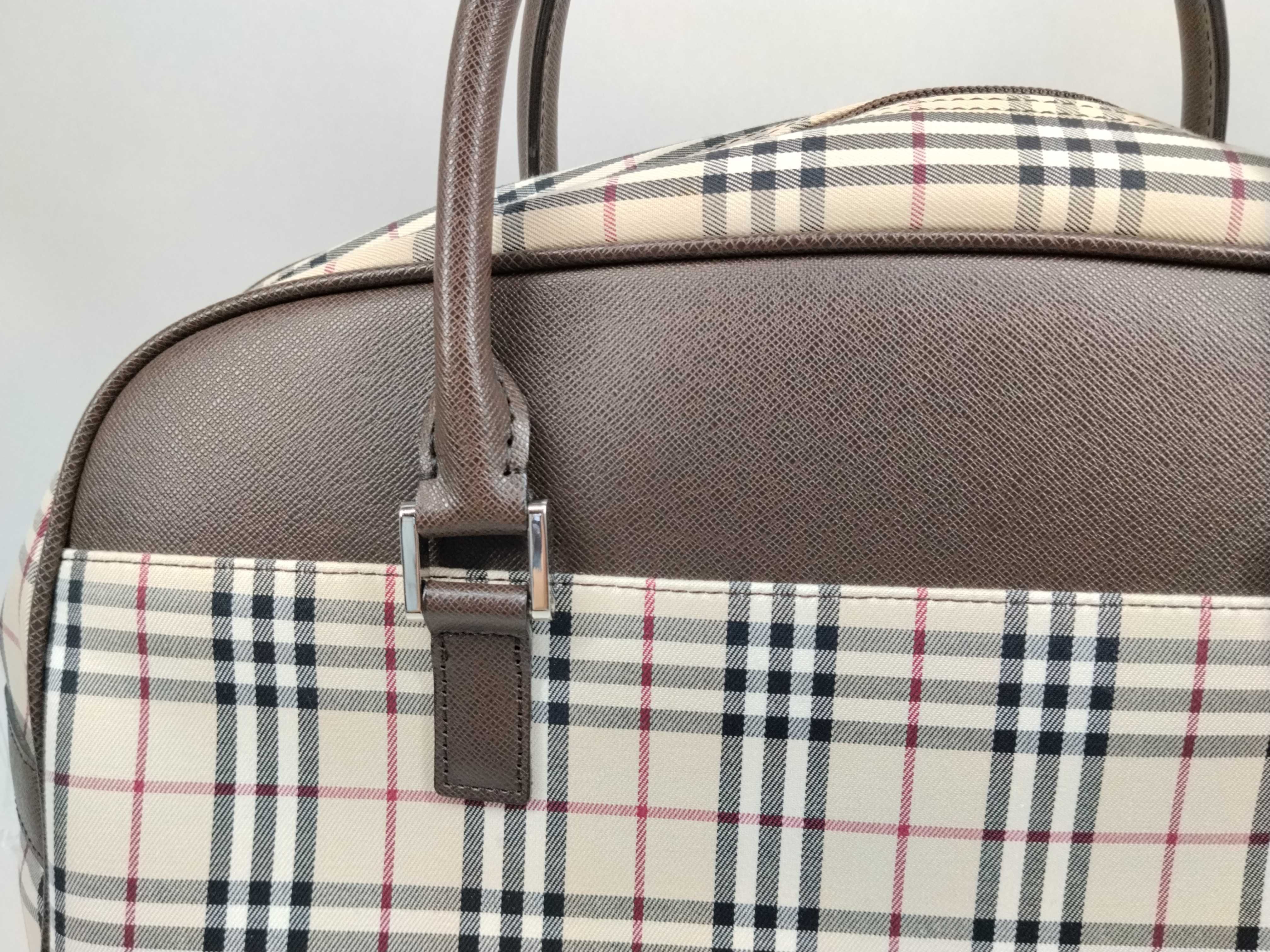 Check 2-way Boston Bag — view 3