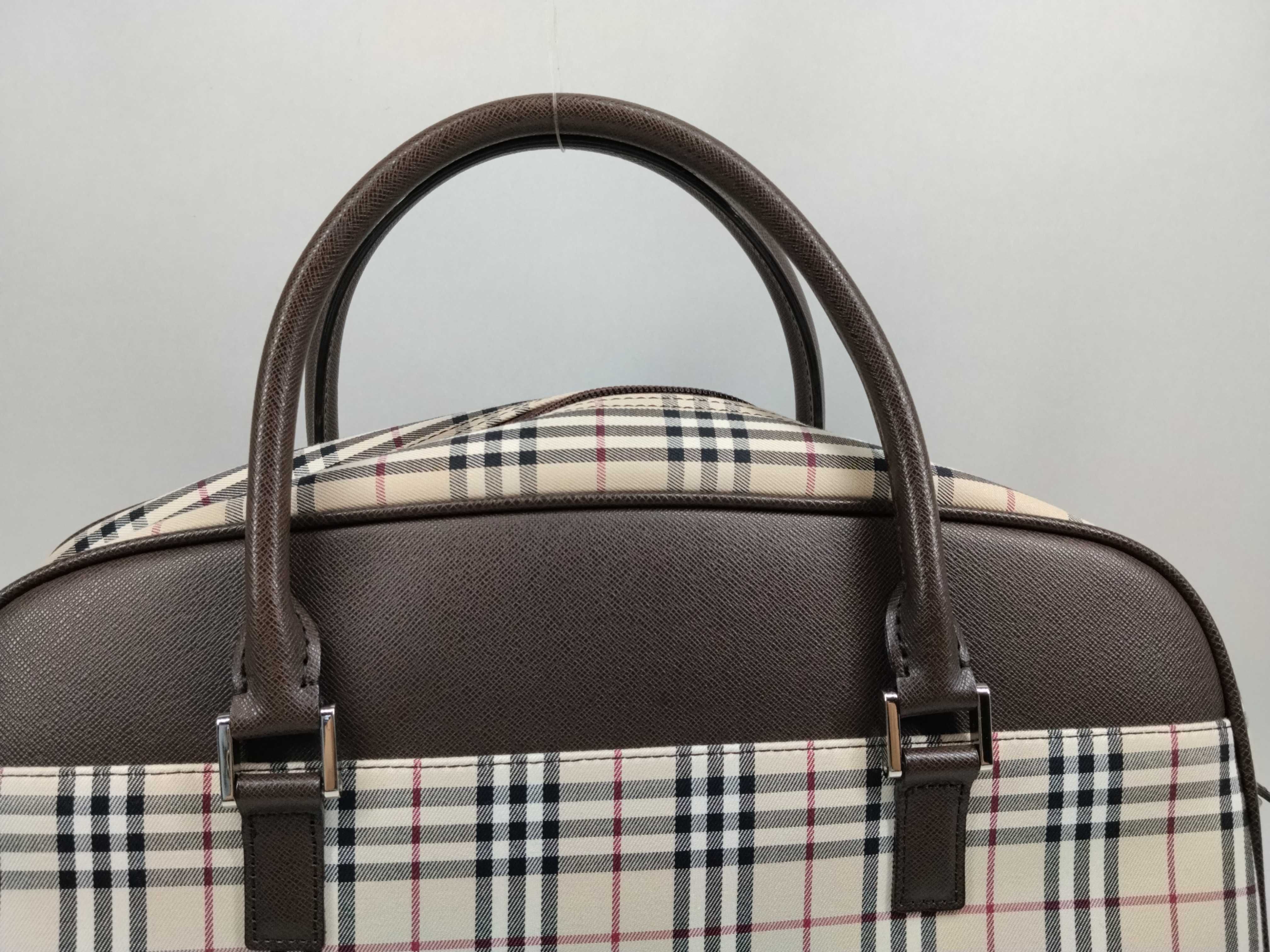 Check 2-way Boston Bag — view 4