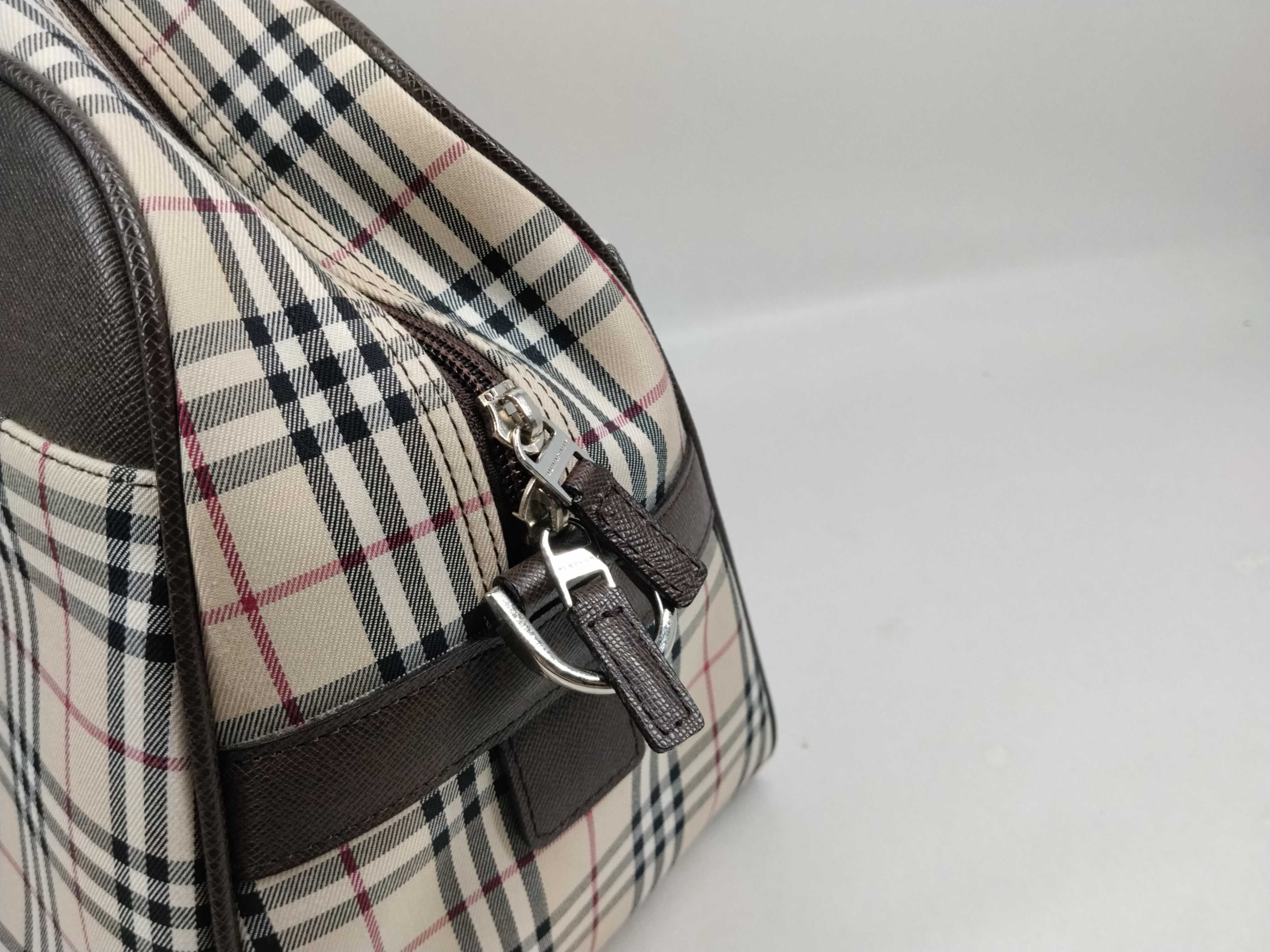 Check 2-way Boston Bag — view 5