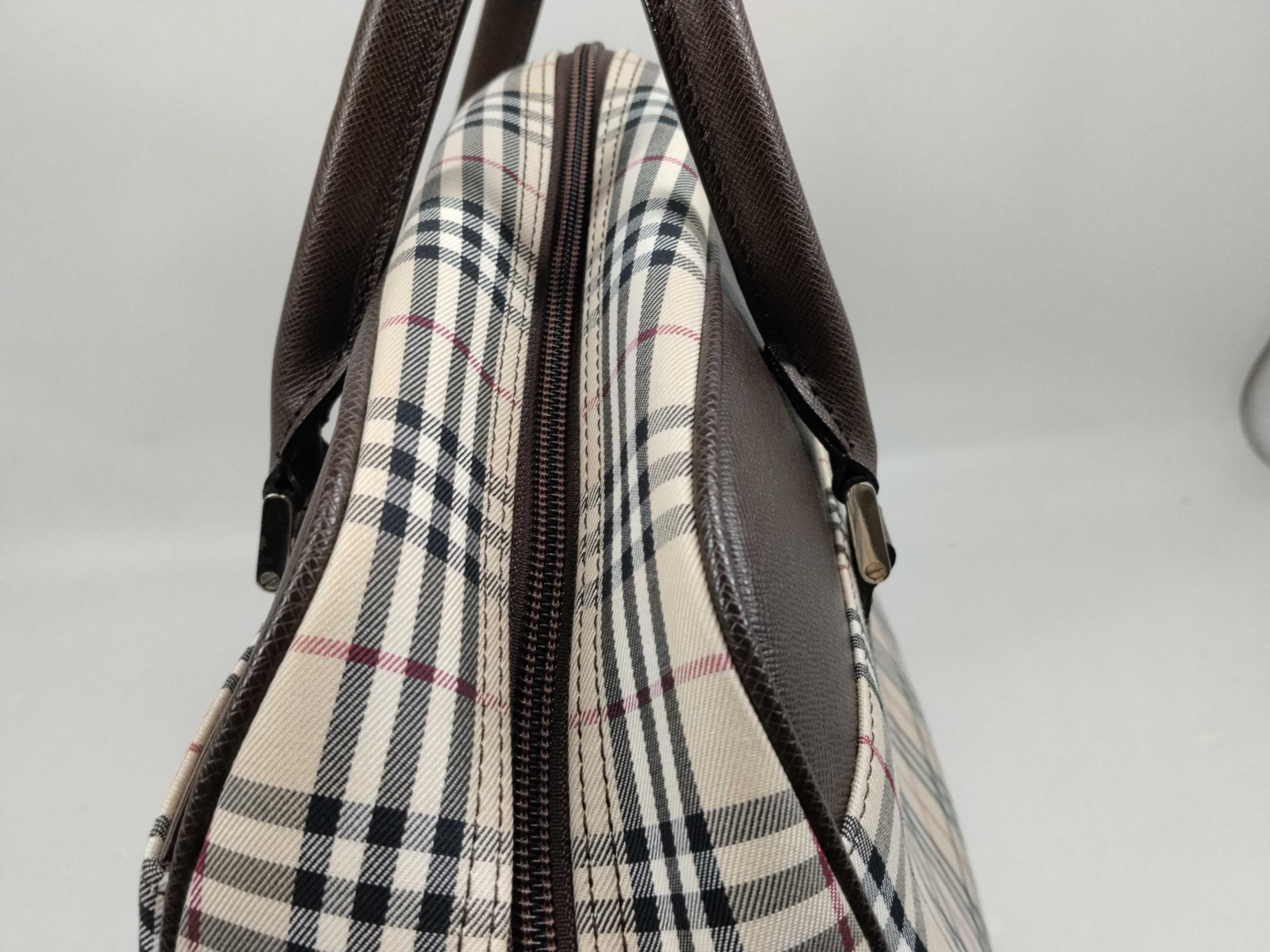 Check 2-way Boston Bag — view 6