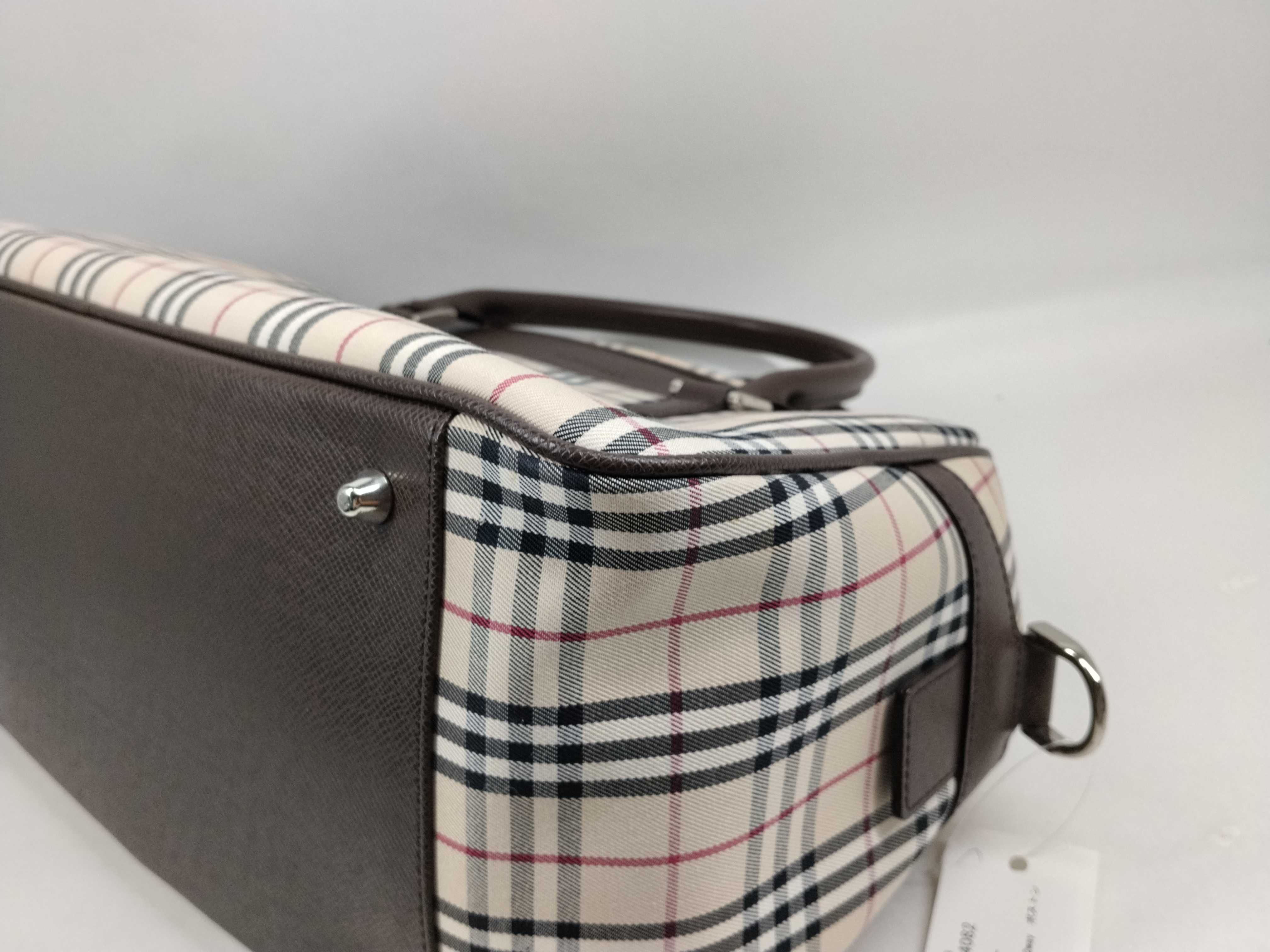 Check 2-way Boston Bag — view 9