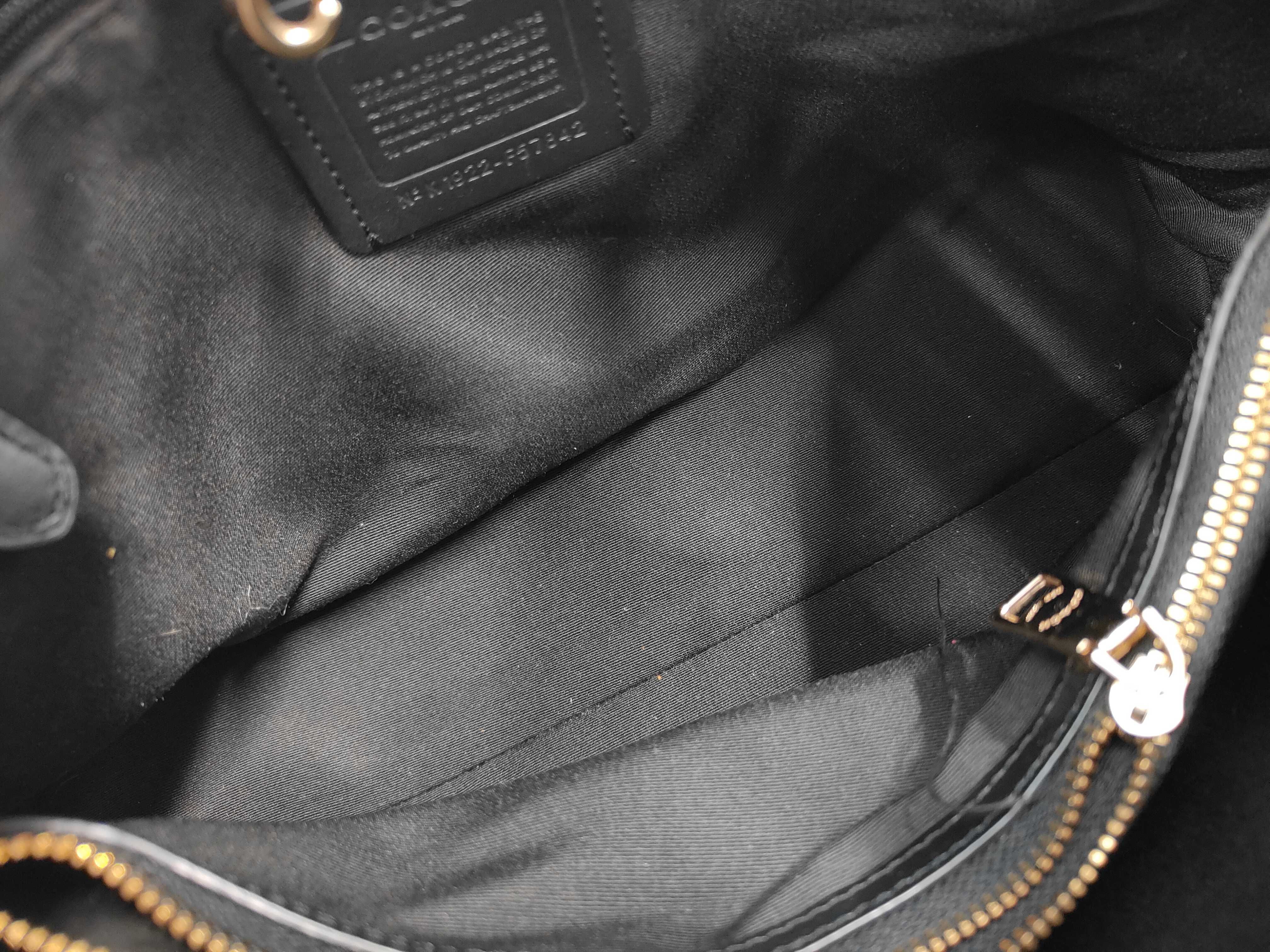 Coach Signature PVC Leather Tote Bag — view 9