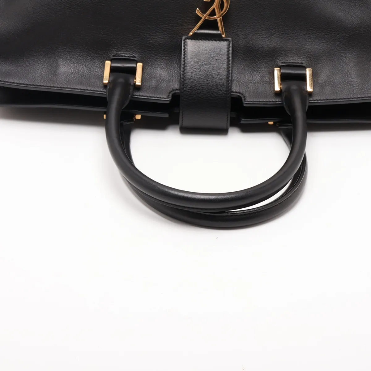 Cabas 394458 Leather Handbag, Black — view 5