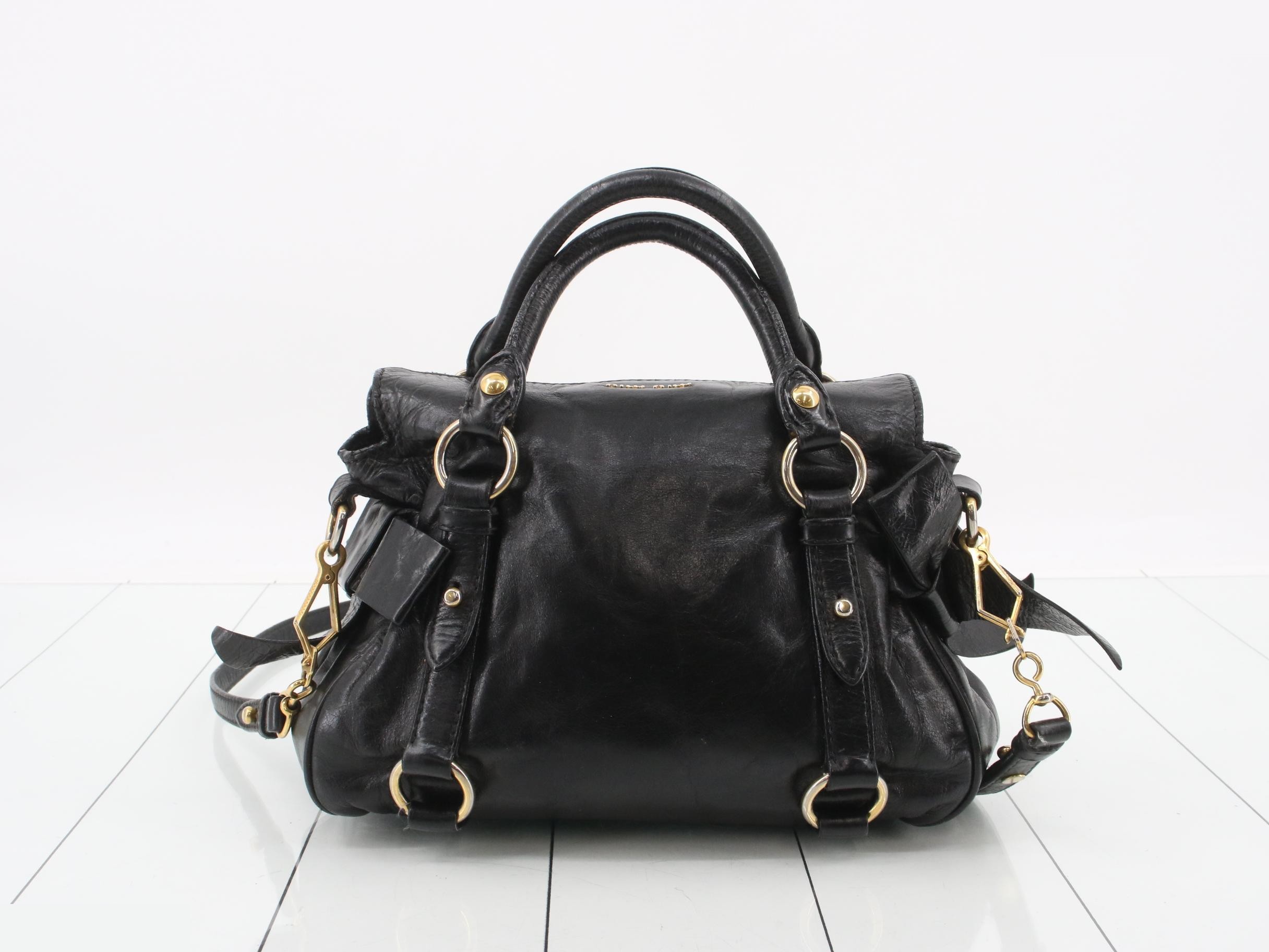 Leather handbag, 2-way — view 2