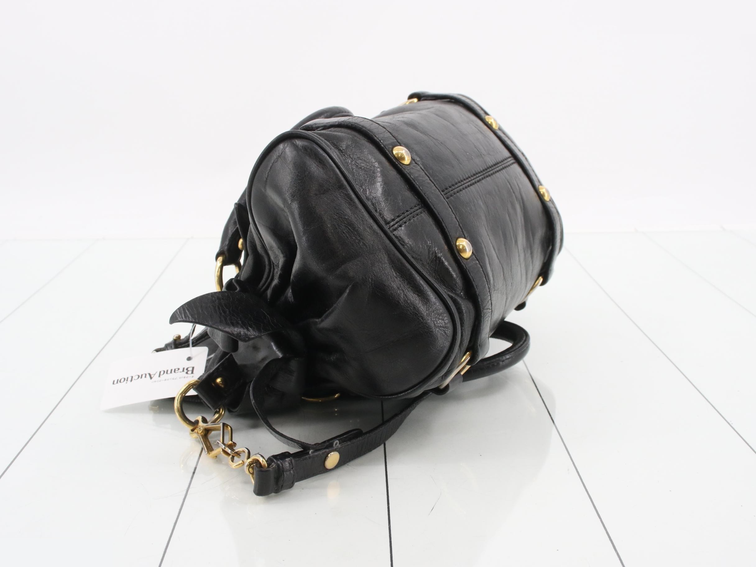 Leather handbag, 2-way — view 5