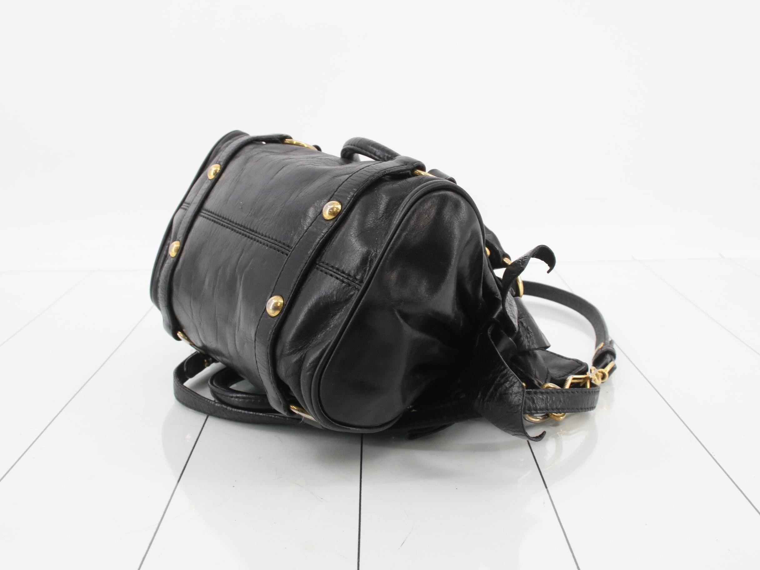 Leather handbag, 2-way — view 6